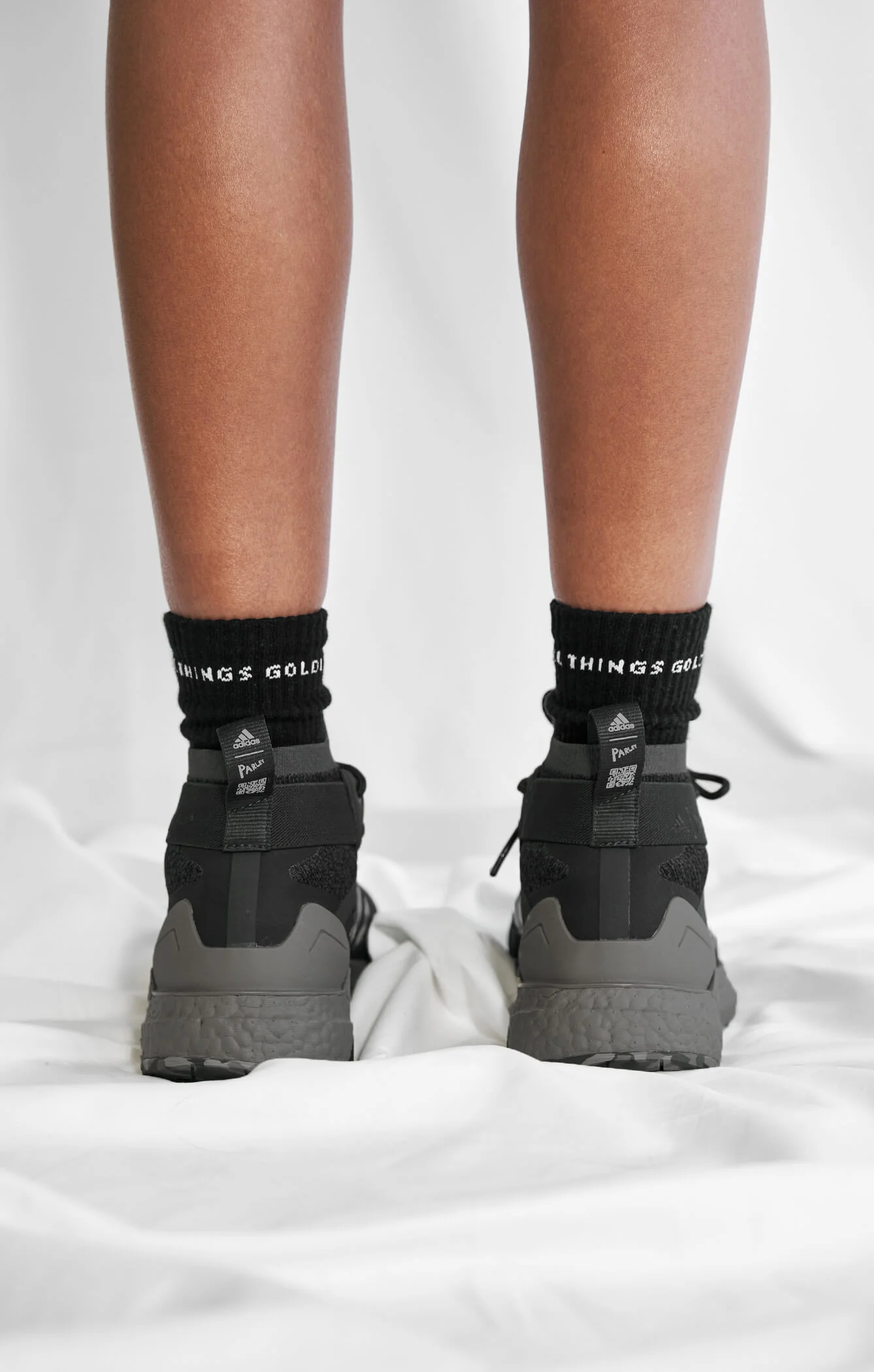 THE A.T.G CREW SOCK 3 PACK - BLACK - Image 5