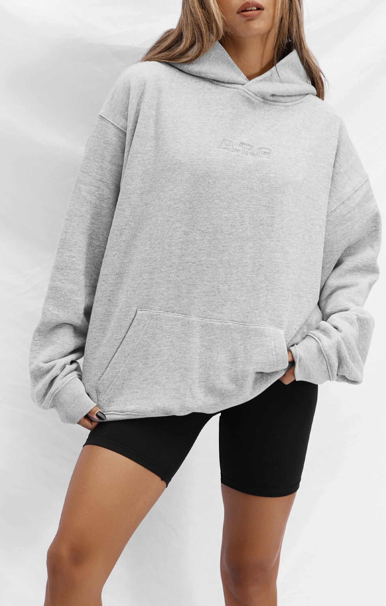 THE SWEAT™ HOODIE - HEATHER GREY - Image 4