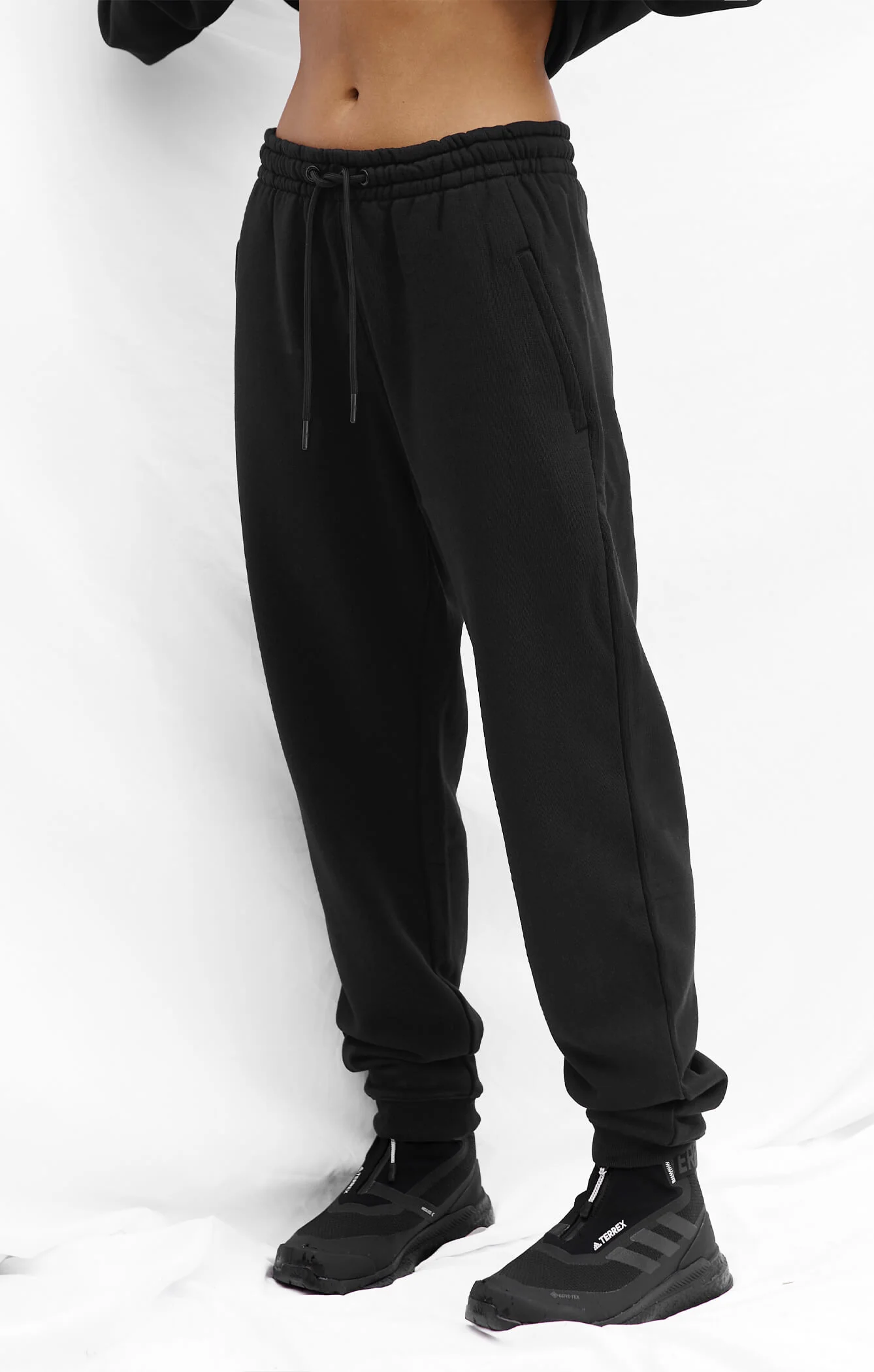 THE SWEAT™ TRACK PANT - BLACK - Image 2
