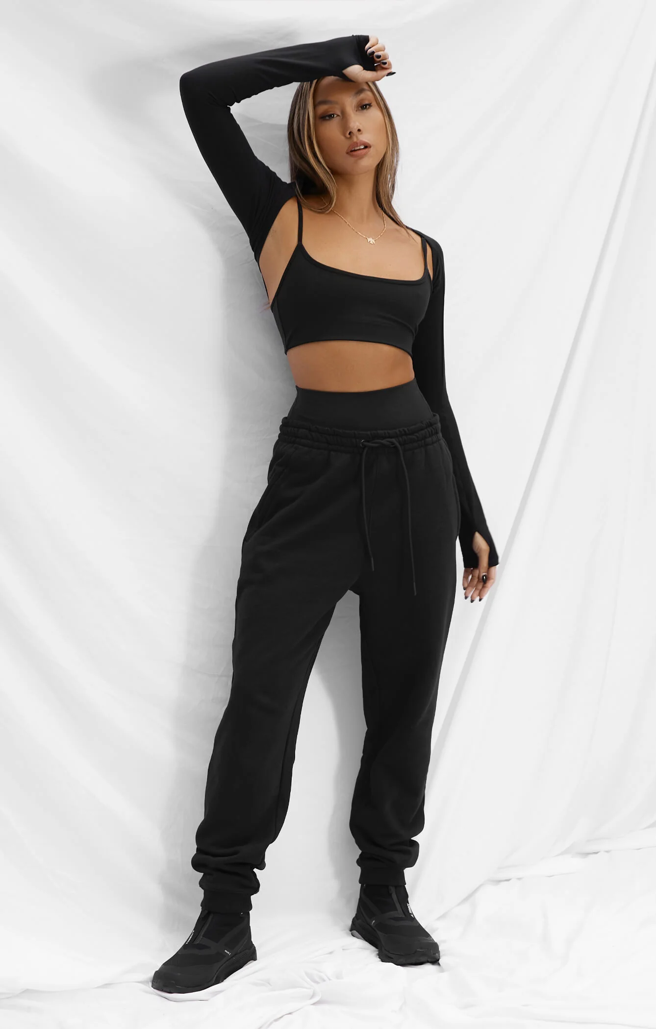 THE SWEAT™ TRACK PANT - BLACK - Image 6