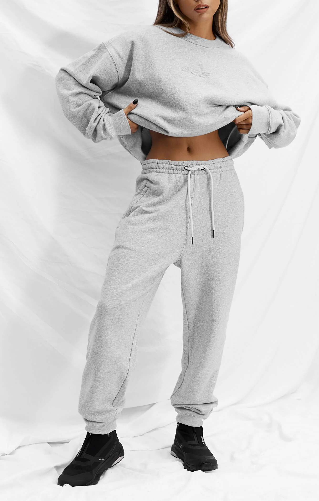 THE SWEAT™ TRACK PANT - HEATHER GREY - Image 3