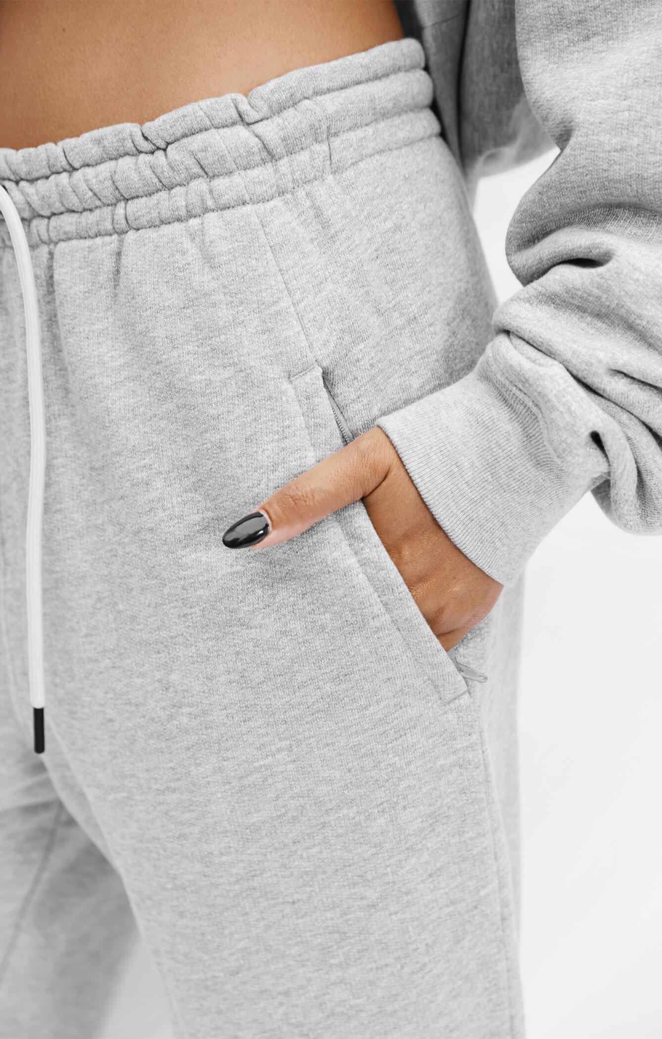 THE SWEAT™ TRACK PANT - HEATHER GREY - Image 4