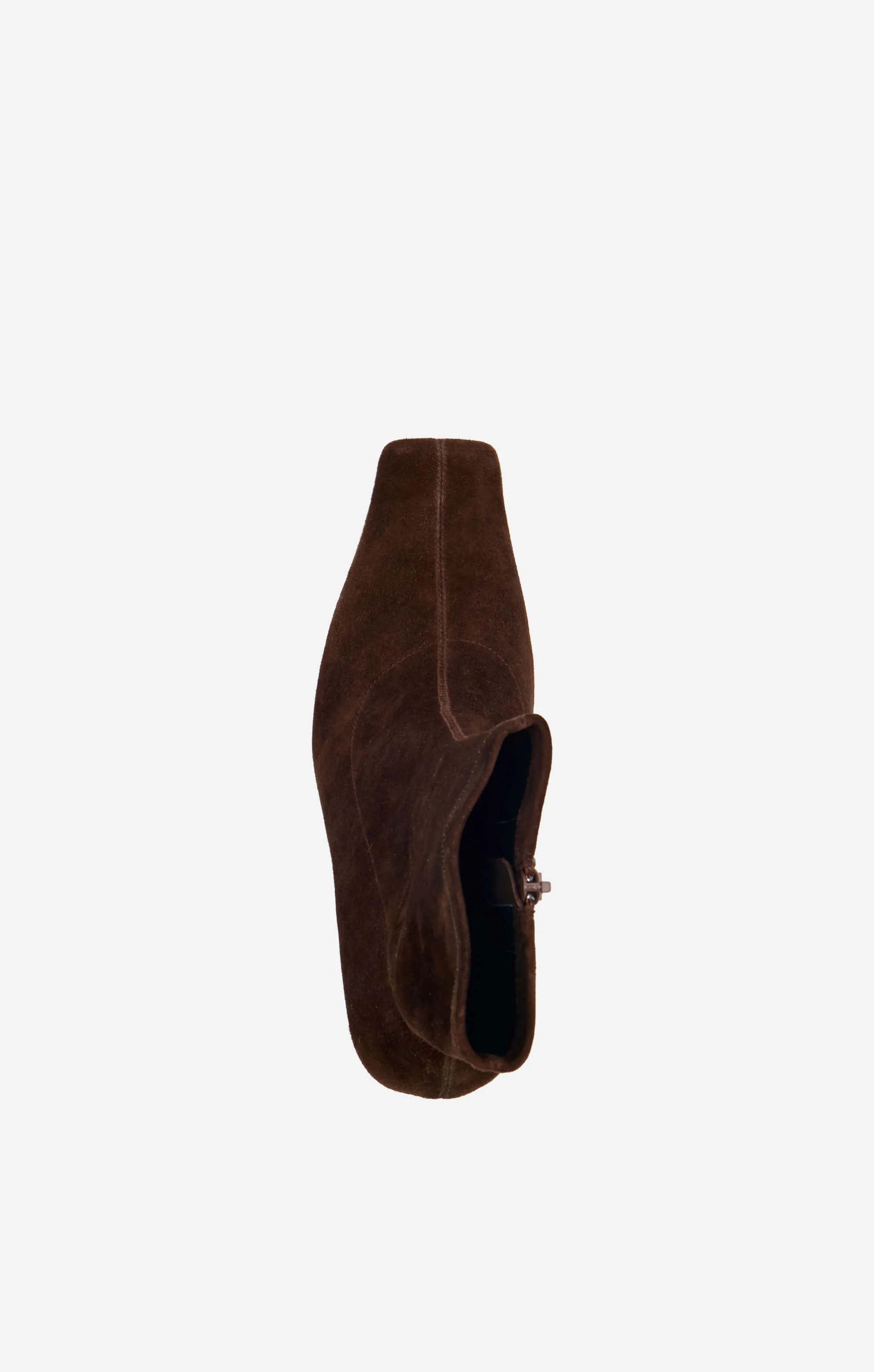 THE AMELIA BOOT - CHOC STRETCH SUEDE - Image 4