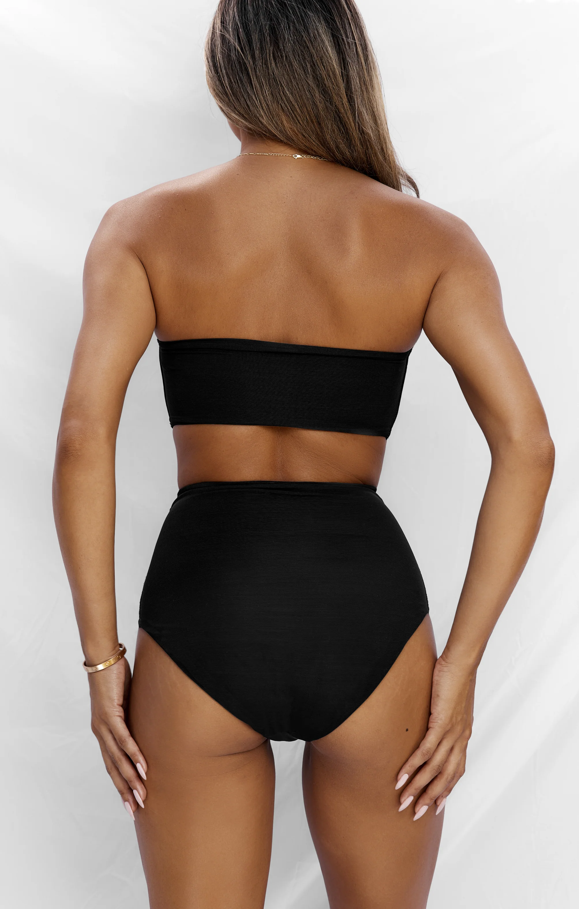 THE BASIC BLOOMERS - BLACK MESH - Image 4