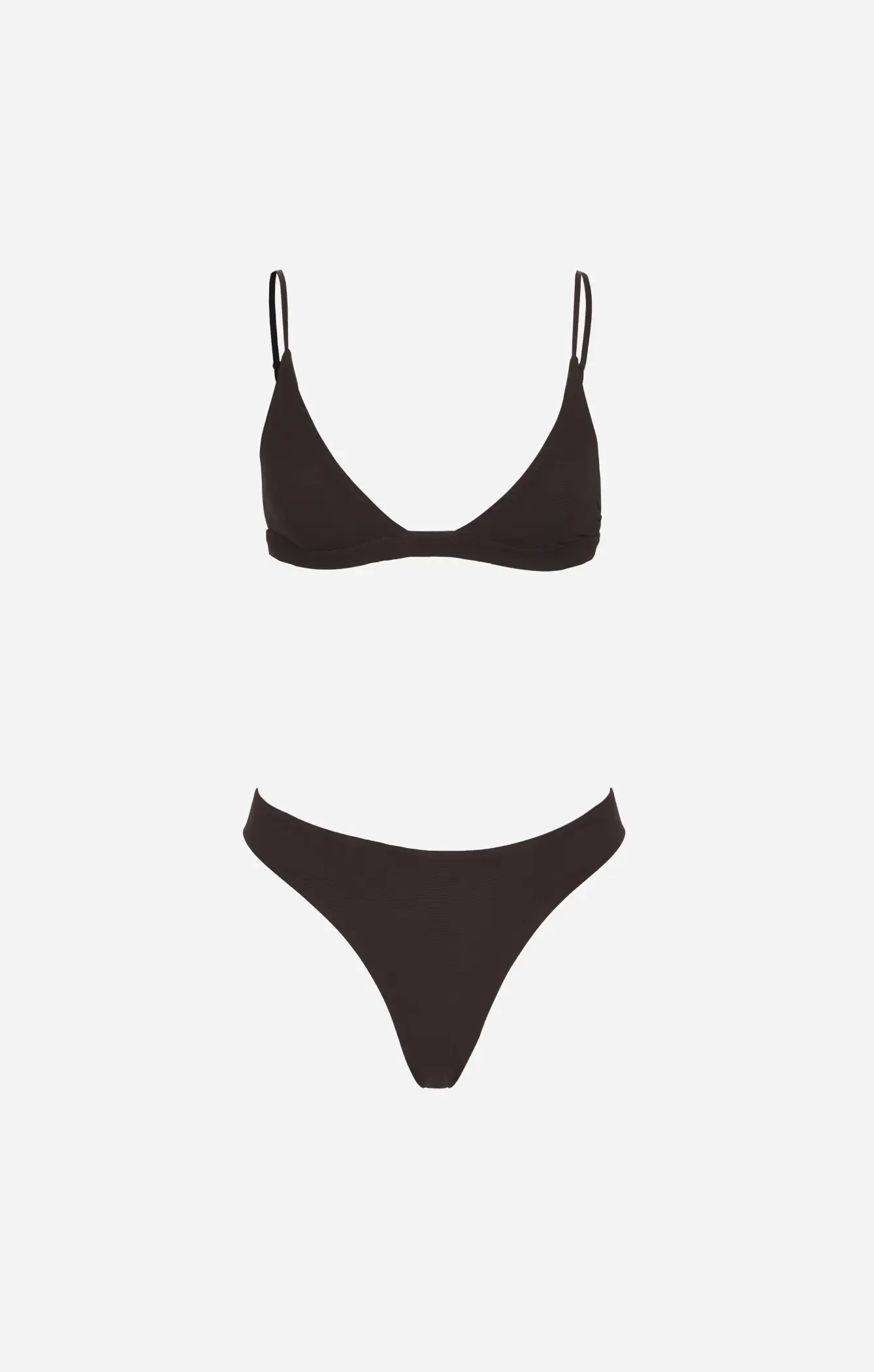 THE BRAZILIAN BIKINI BOTTOM - ESPRESSO MESH - Image 9