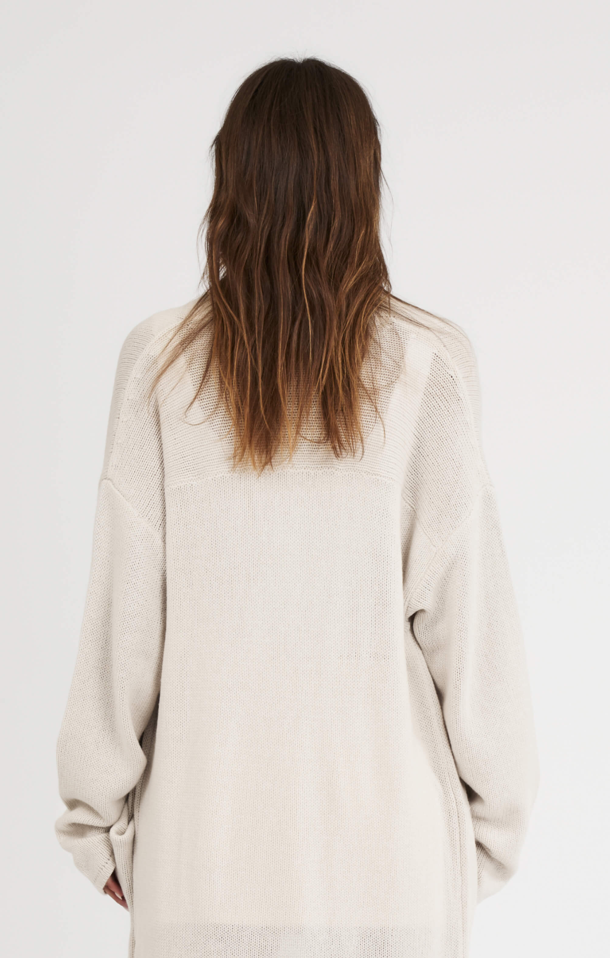THE CARDIGAN COAT - BONE - Image 5
