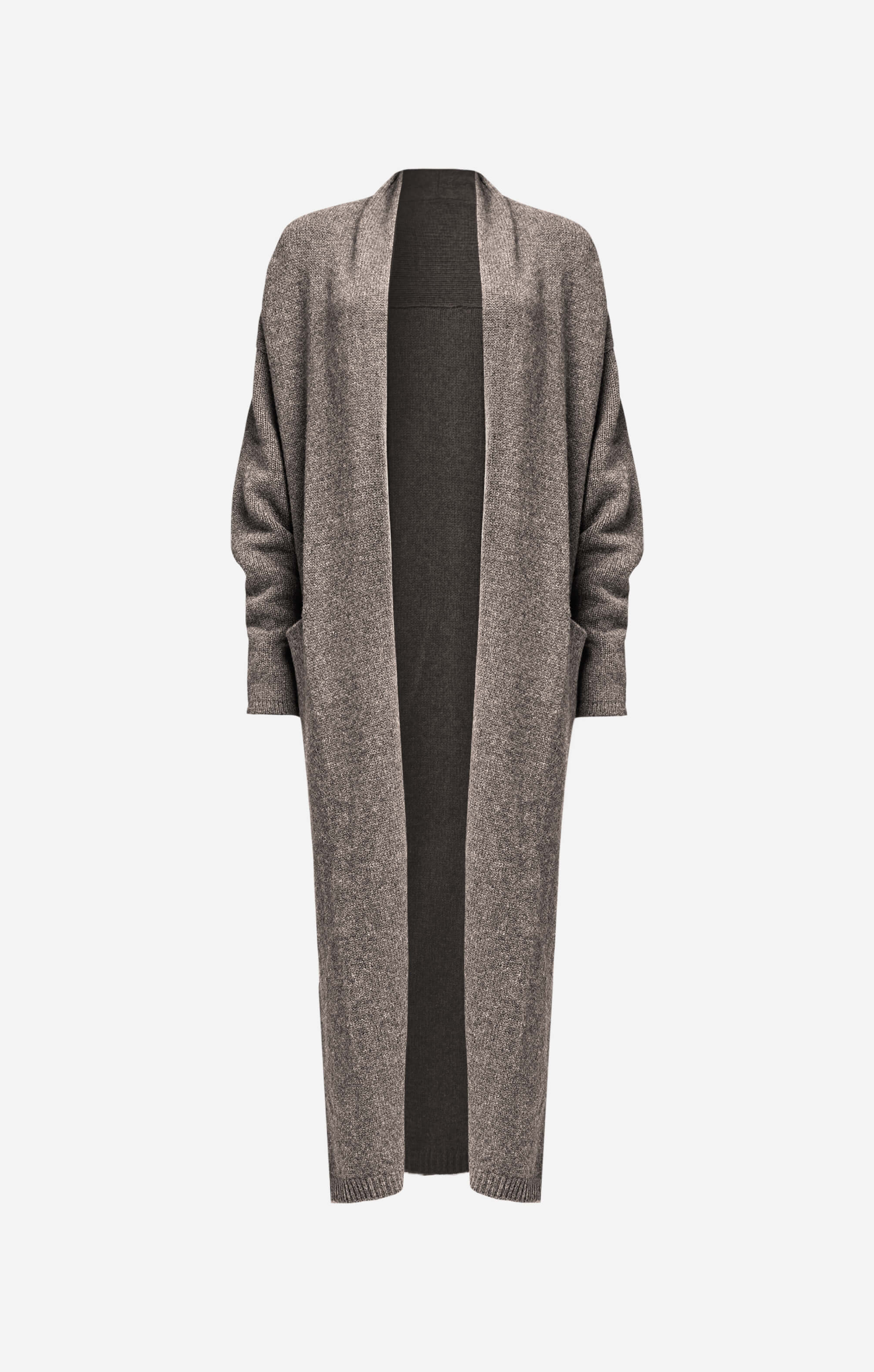 THE CARDIGAN COAT - NEUTRAL MARLE - Image 7