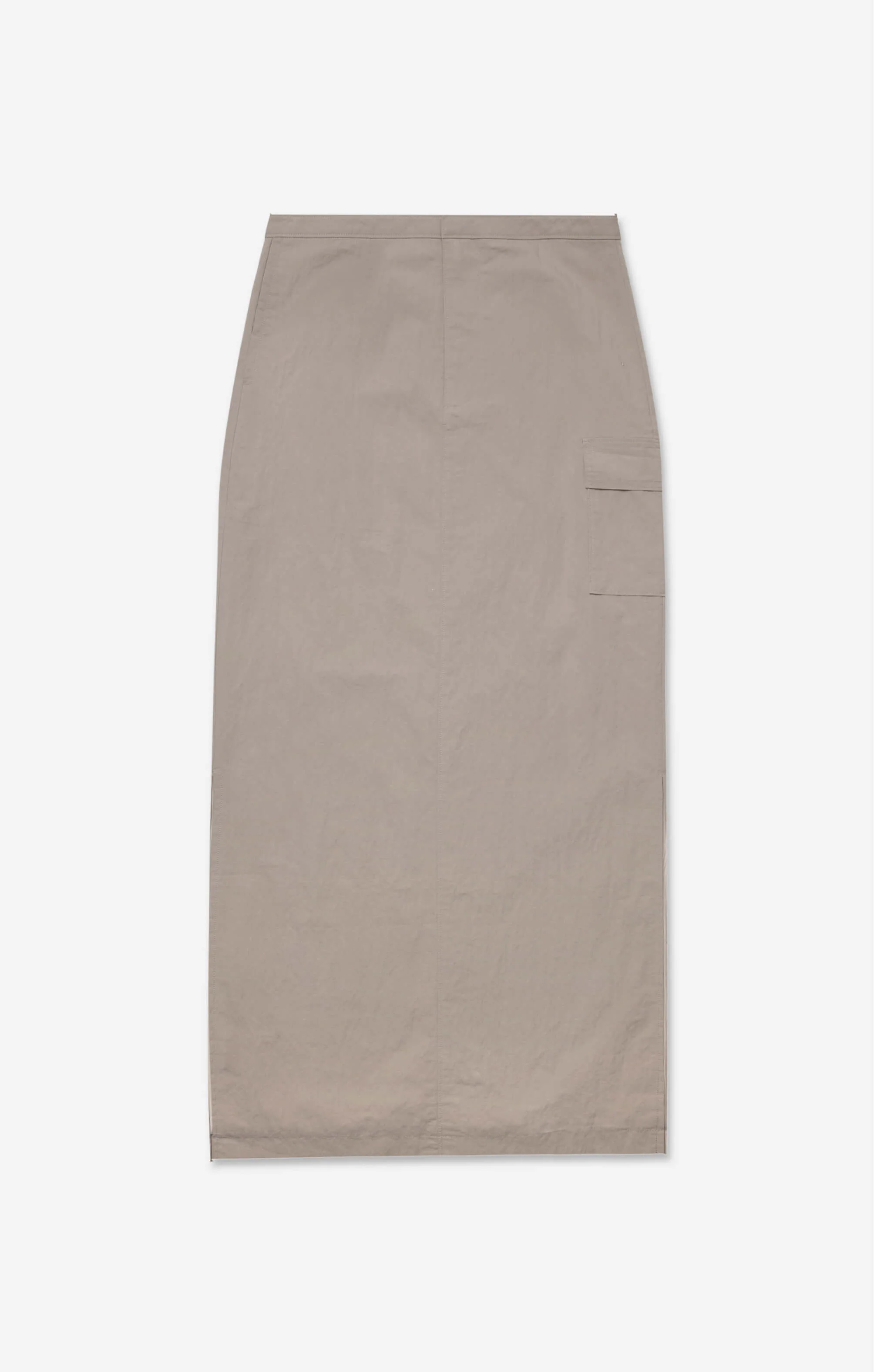 THE CARGO MAXI SKIRT - SLATE - Image 7