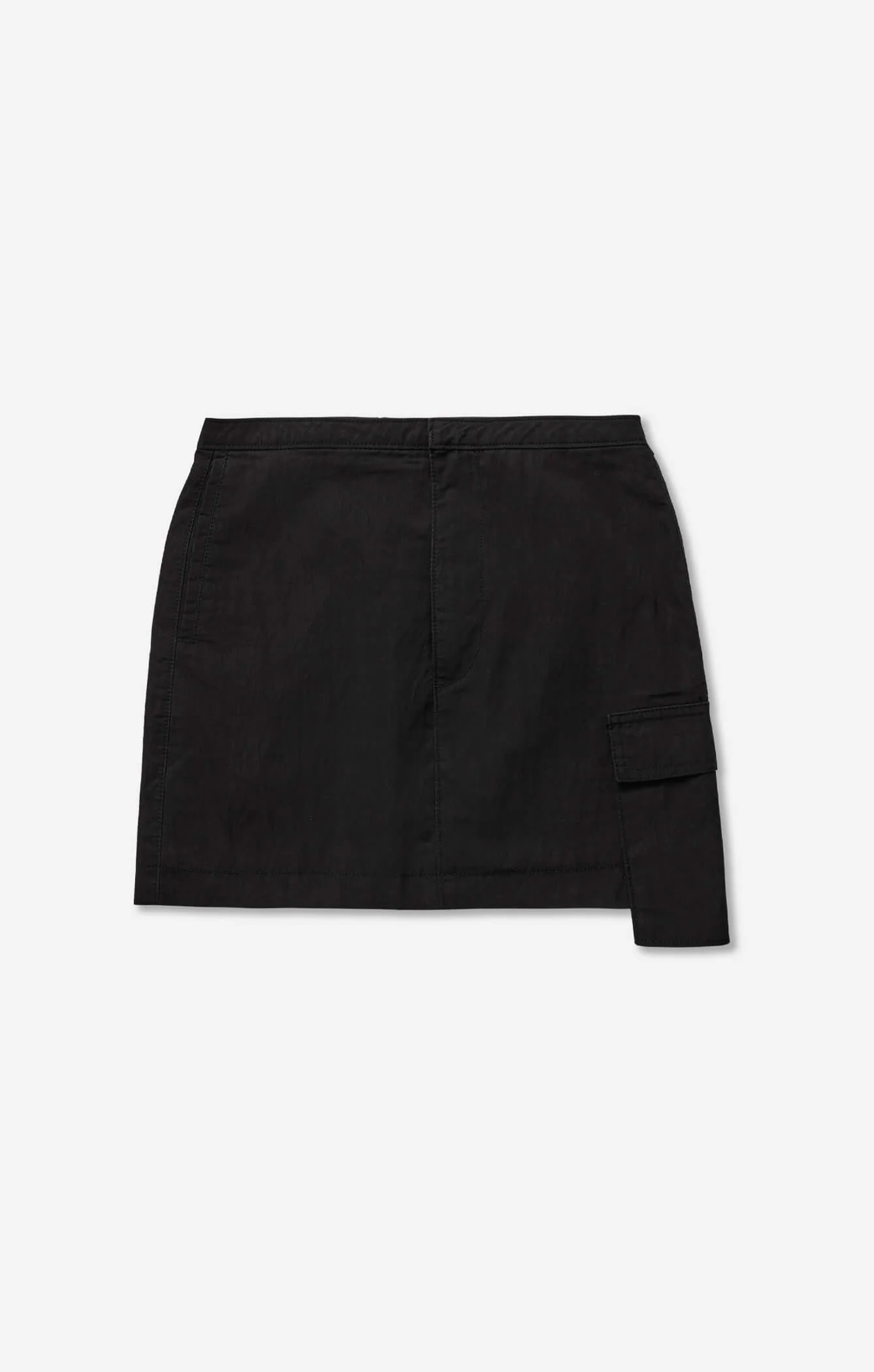THE CARGO MINI SKIRT - BLACK - Image 6