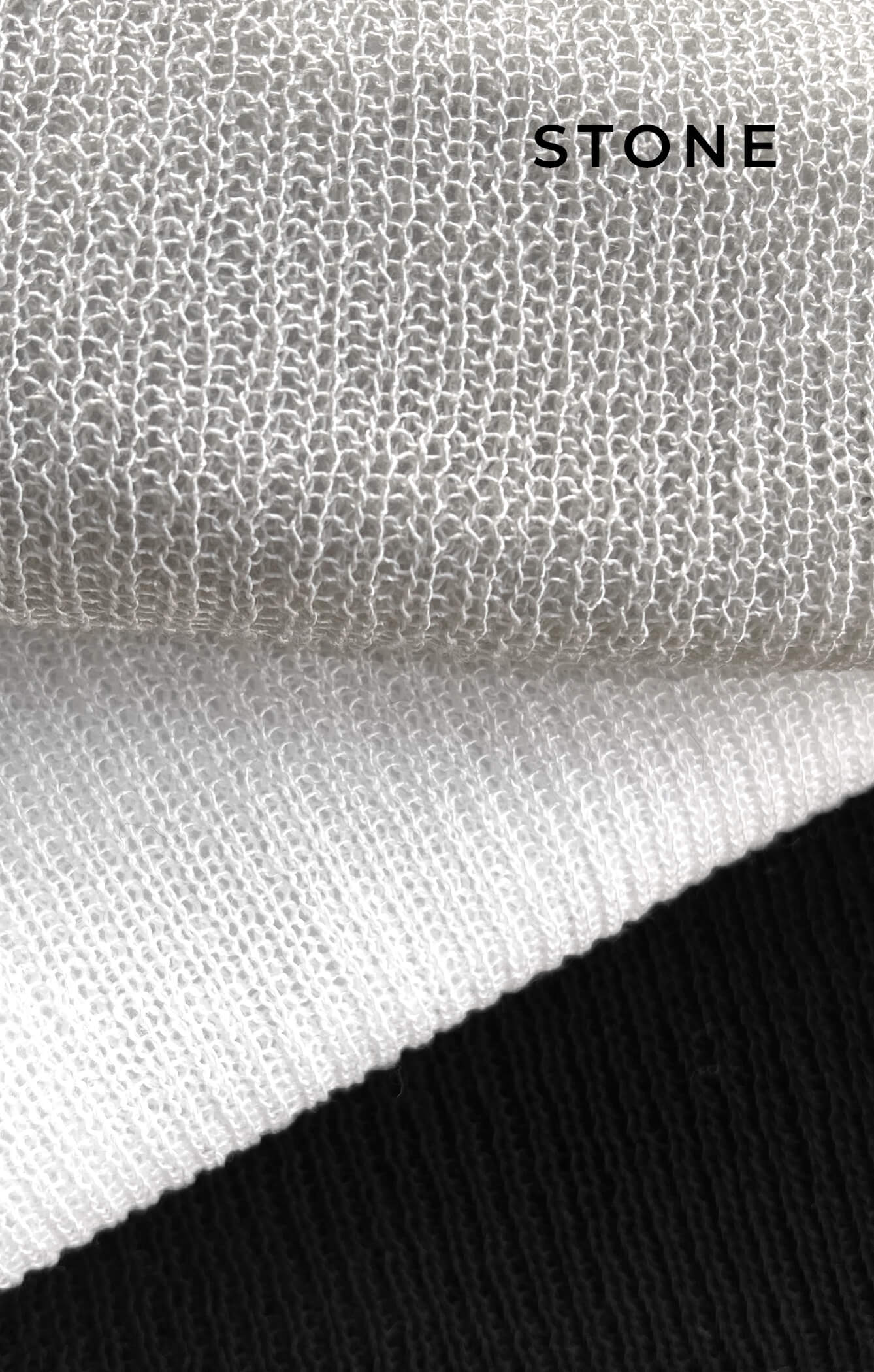 THE CROPPED KNITTED LONG SLEEVE - STONE - Image 8