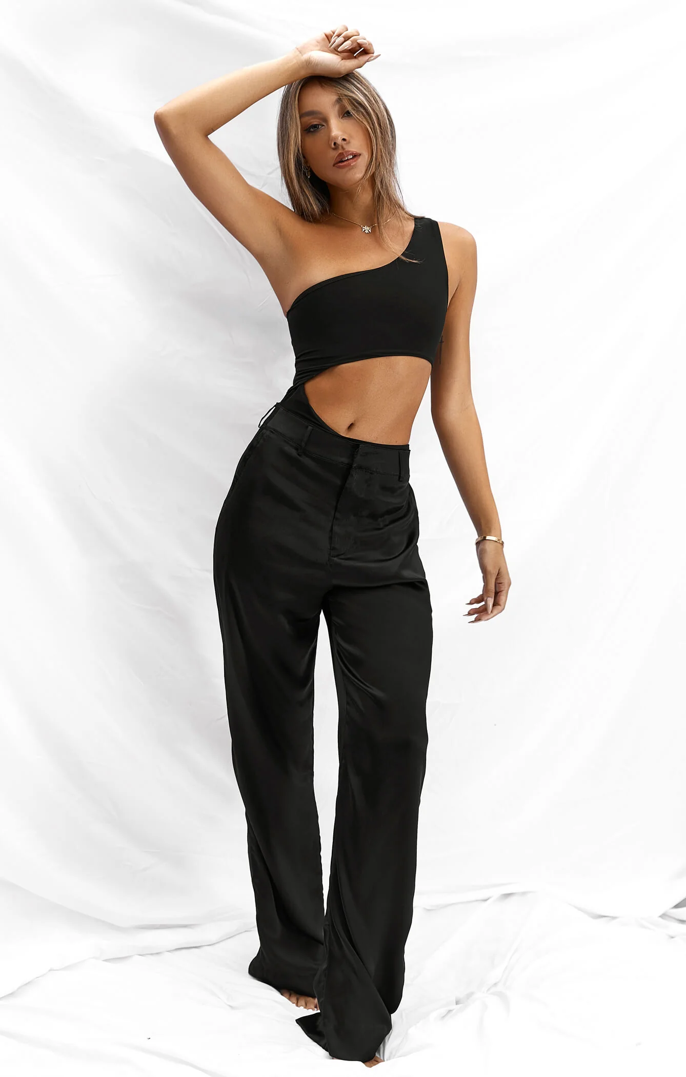 THE CUTOUT ONE PIECE - BLACK MESH - Image 6