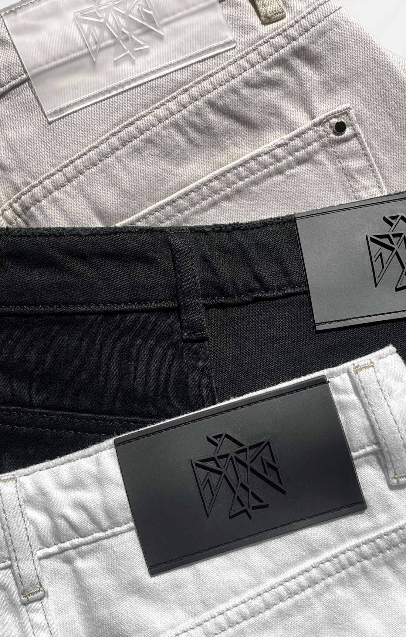 THE HIGH RISE DENIM MINI SKIRT - WASHED STONE - Image 9