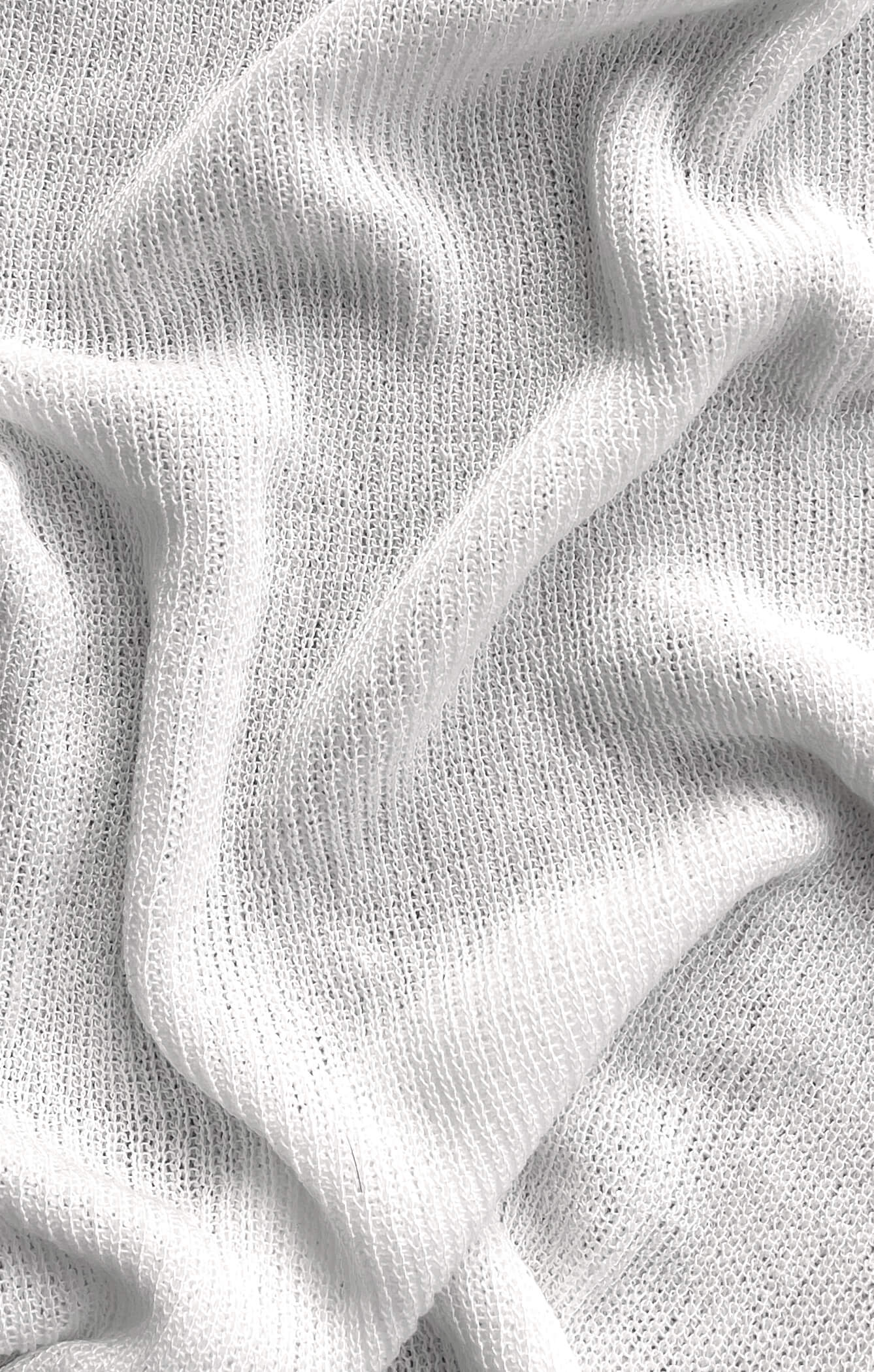 THE KNITTED LONG SLEEVE - WHITE - Image 8