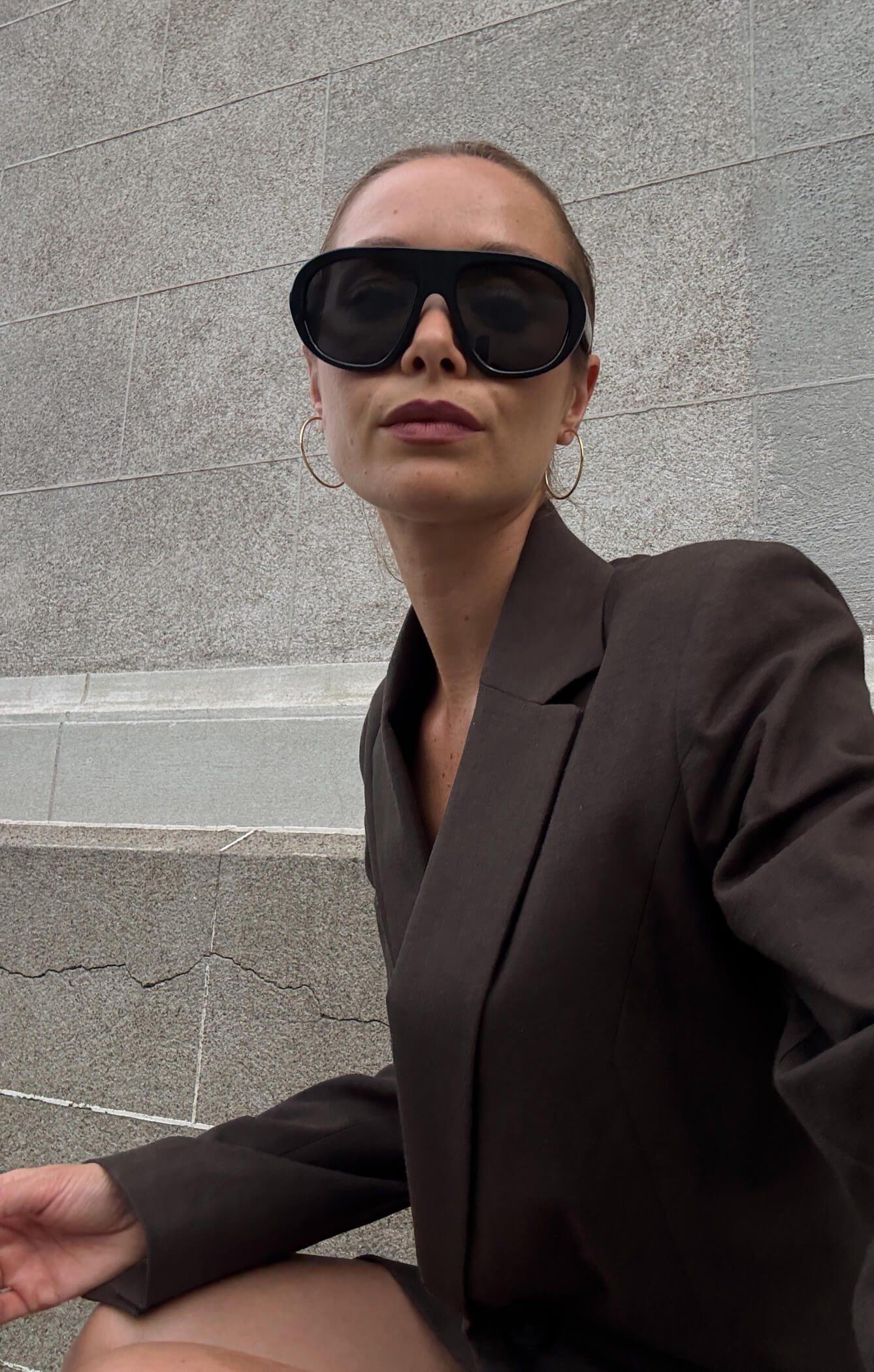 THE LINEN CLASSIC BLAZER - ESPRESSO - Image 7