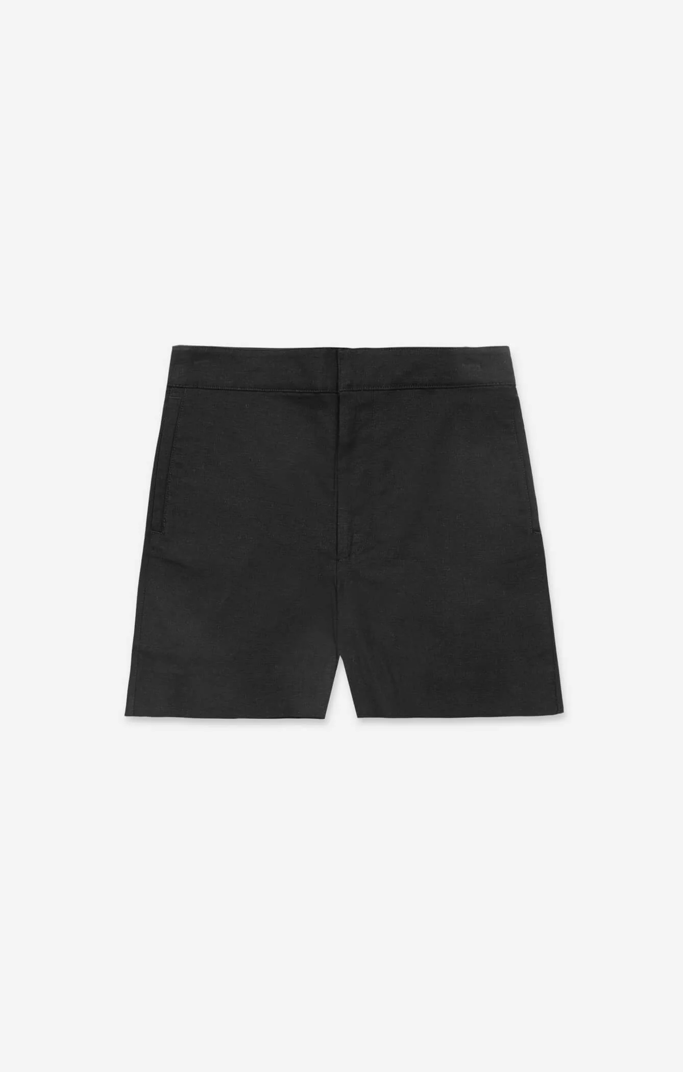 THE LINEN SHORT - BLACK - Image 8