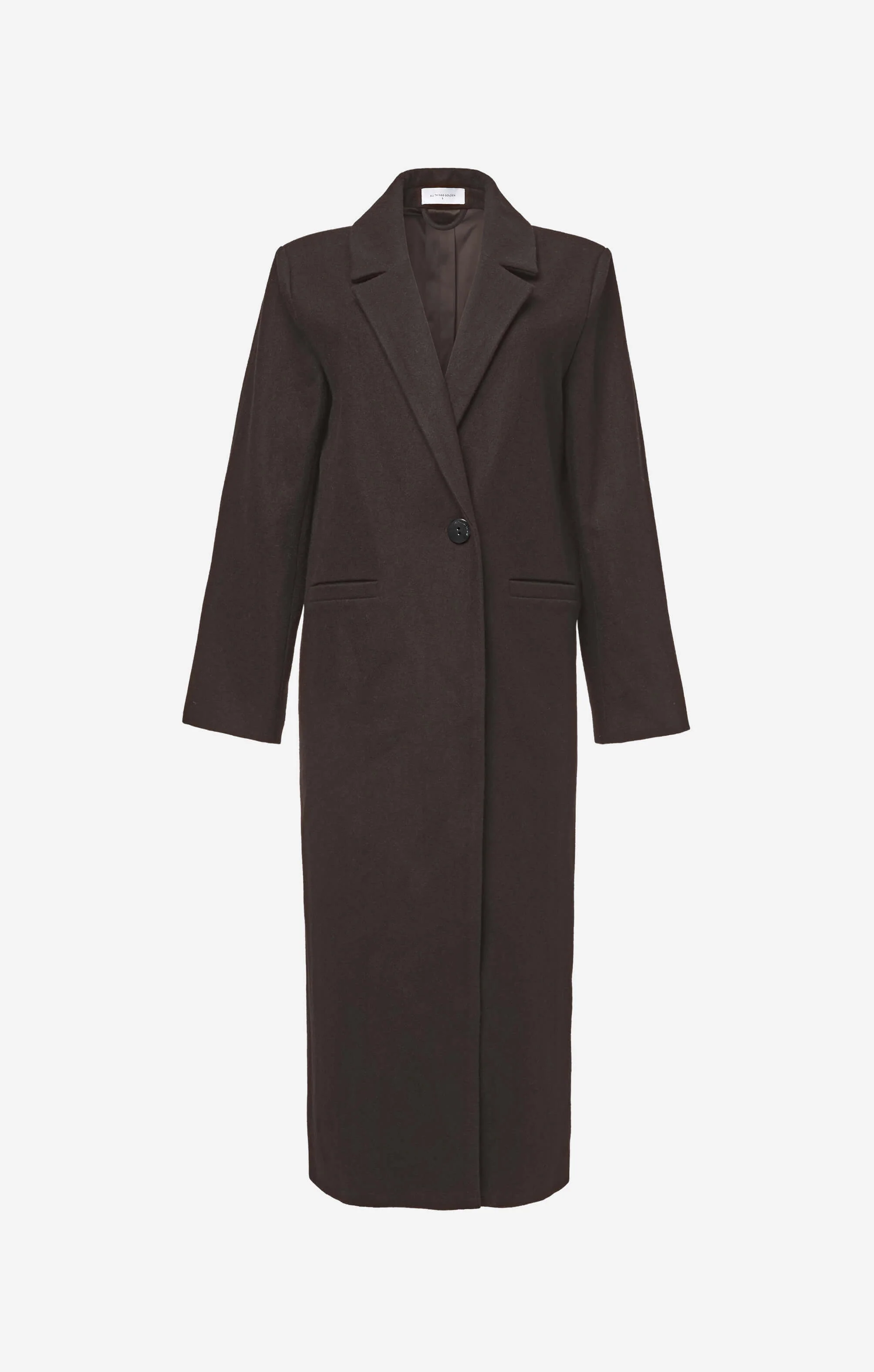 THE LONGLINE CLASSIC COAT - ESPRESSO - Image 8
