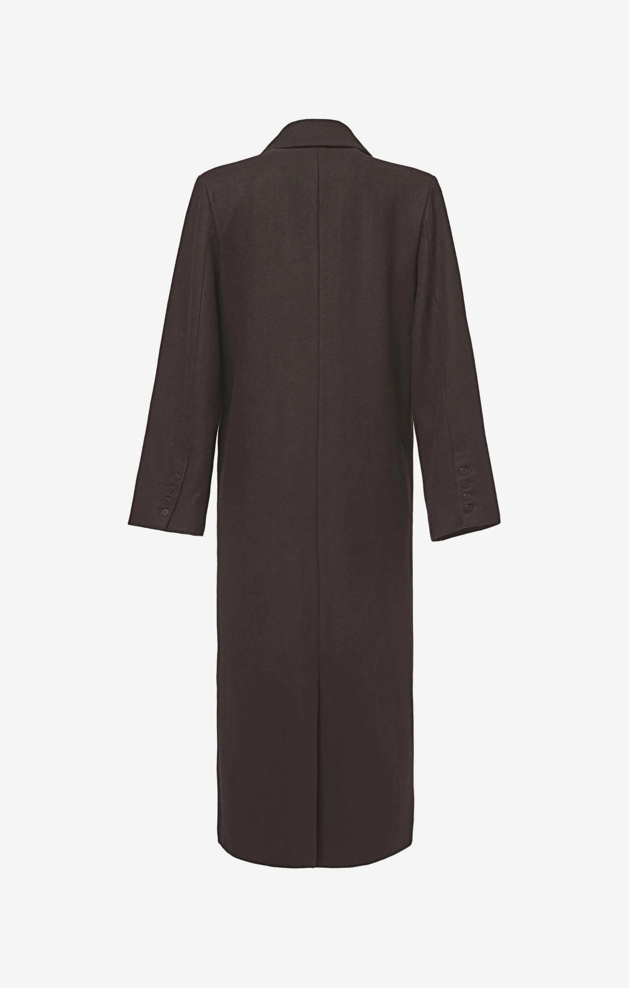 THE LONGLINE CLASSIC COAT - ESPRESSO - Image 9