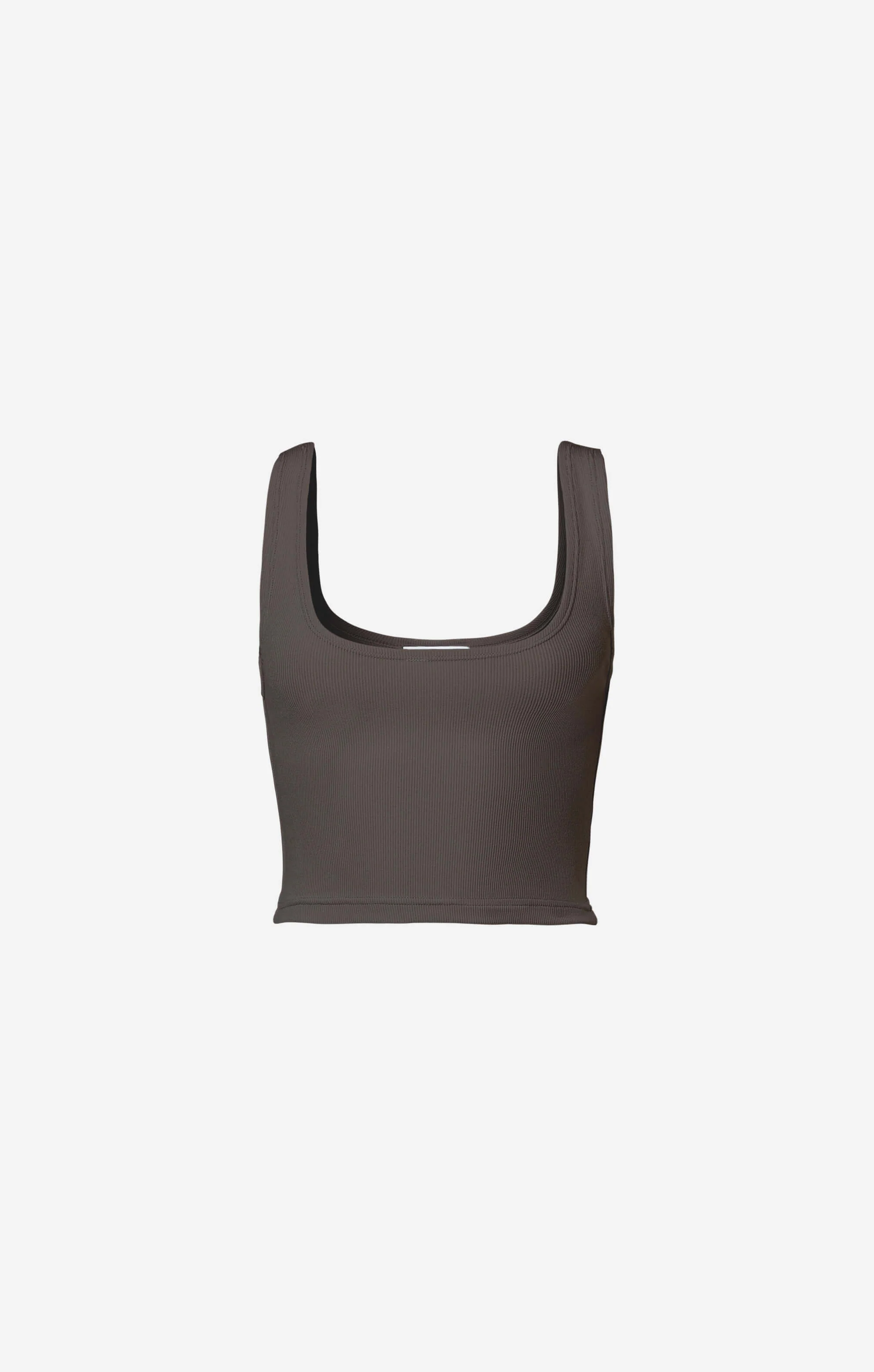 THE LUXE RIB CROP - ESPRESSO - Image 6