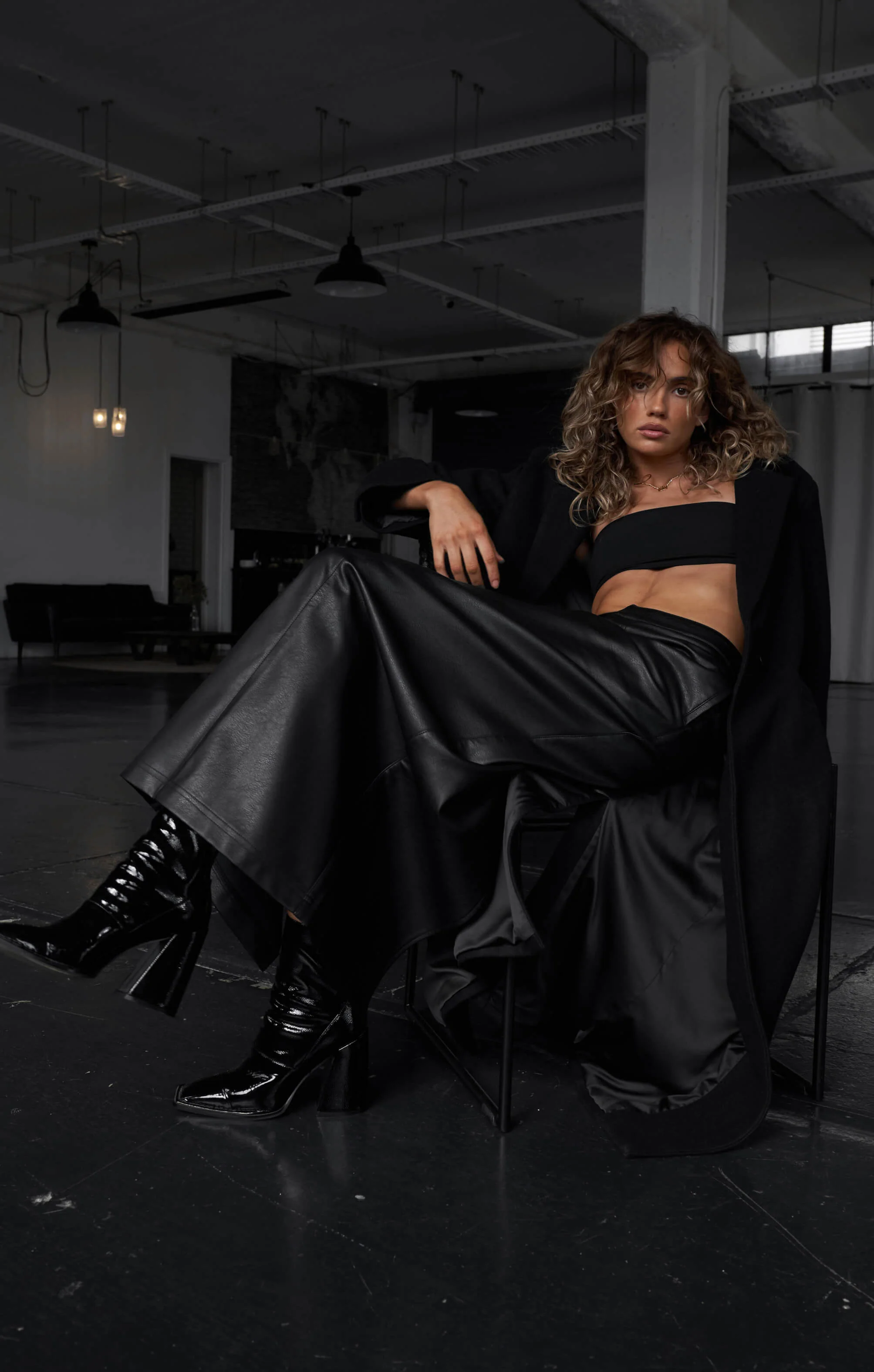THE PEBBLED™ LOW RISE MAXI SKIRT - Image 6