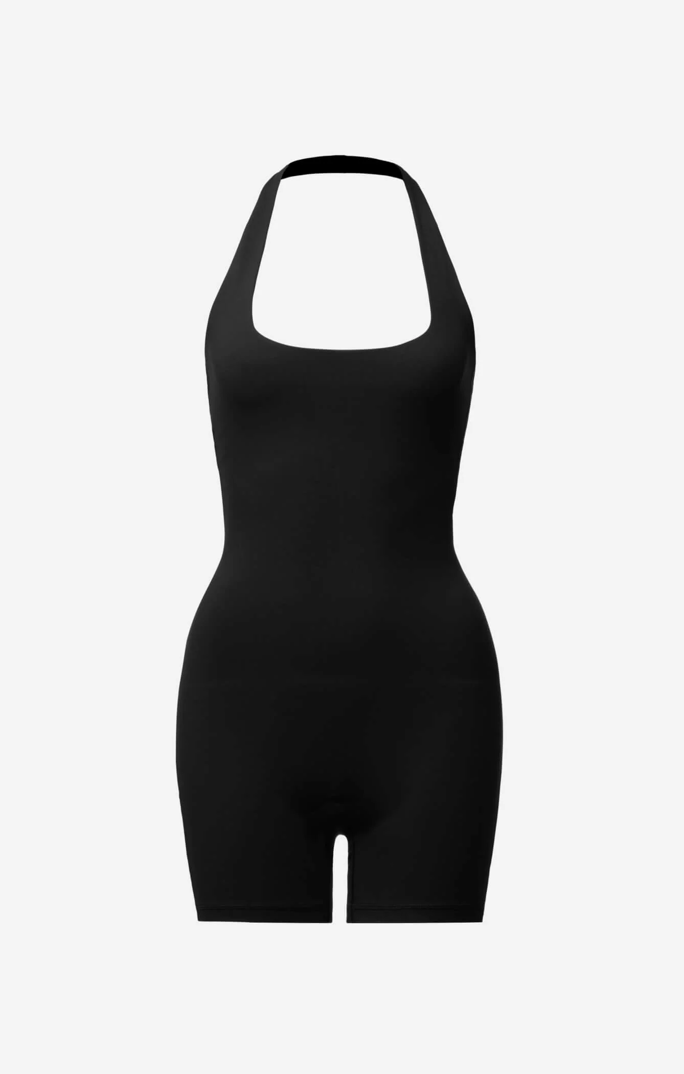 THE SCULPT™ HALTER ONESIE - BUTTER BLACK - Image 12