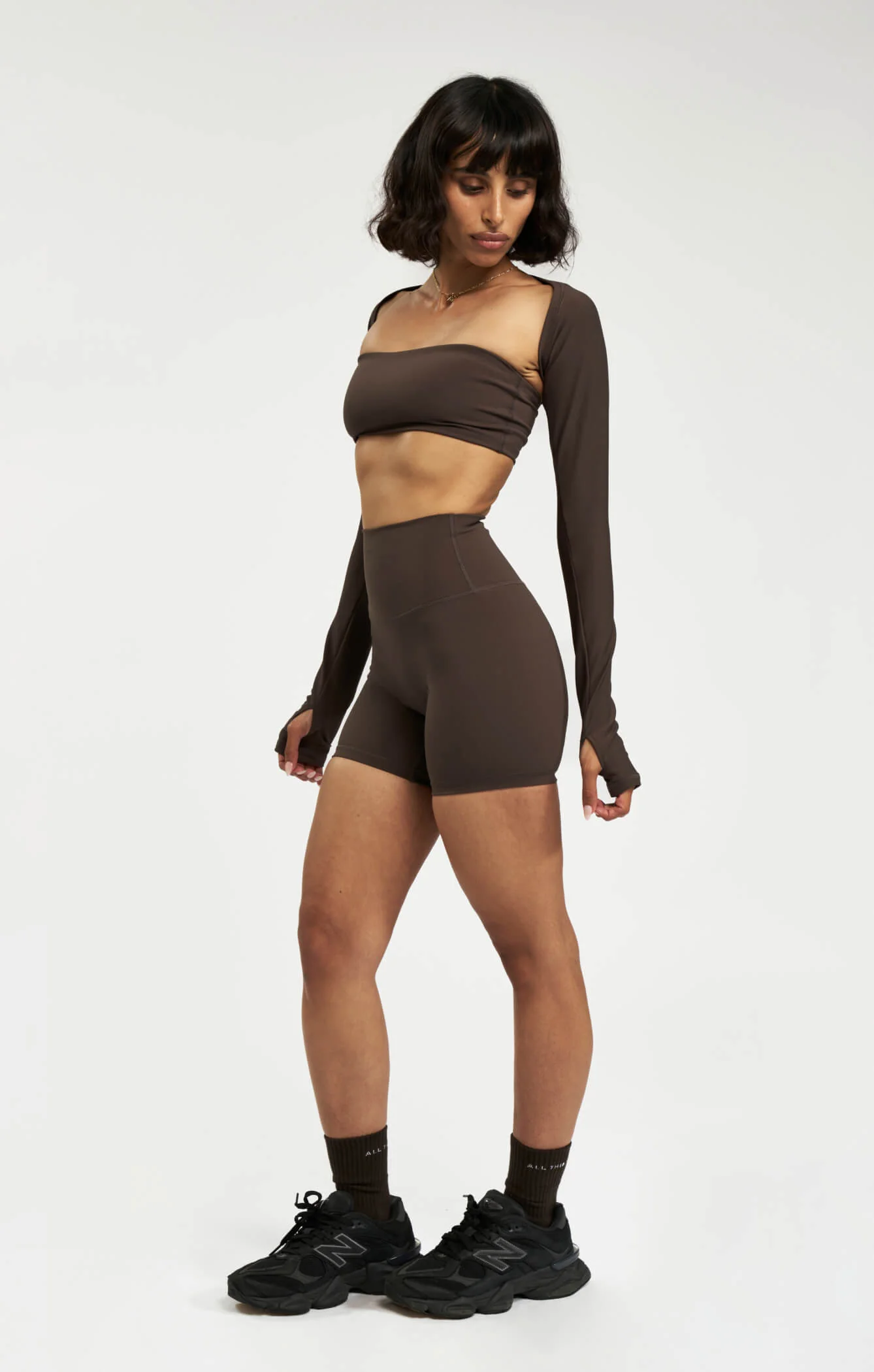 THE SCULPT™ MINI BIKE SHORT - ESPRESSO - Image 5
