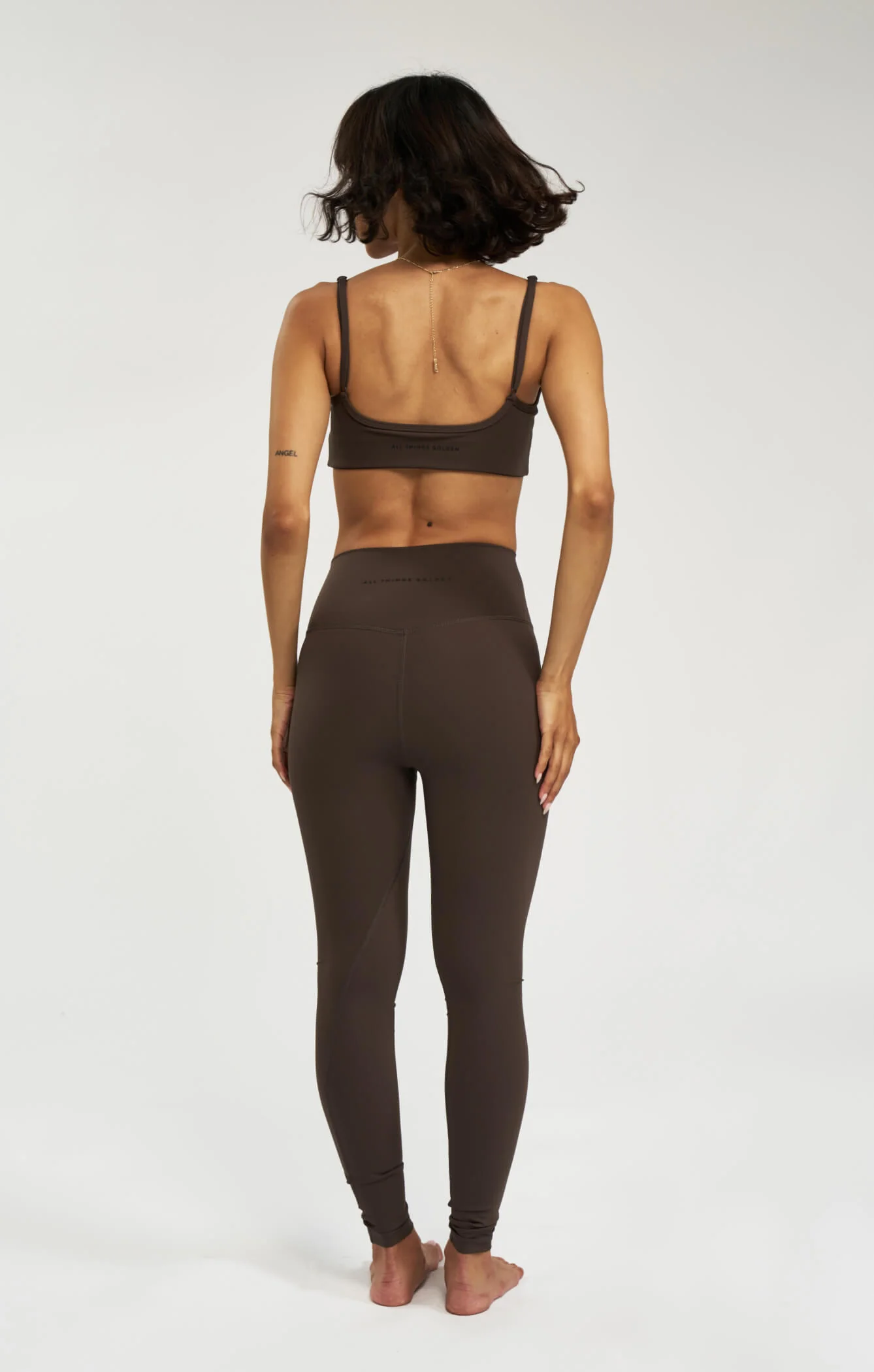 THE SCULPT™ SEAMLESS CROP - ESPRESSO - Image 5