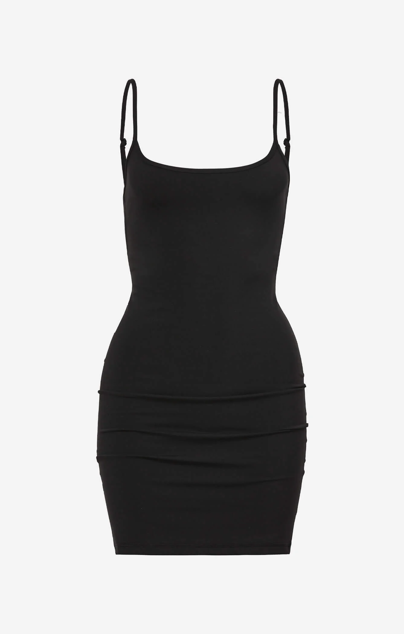 THE SCULPT™ SLIP DRESS - BUTTER BLACK - Image 7