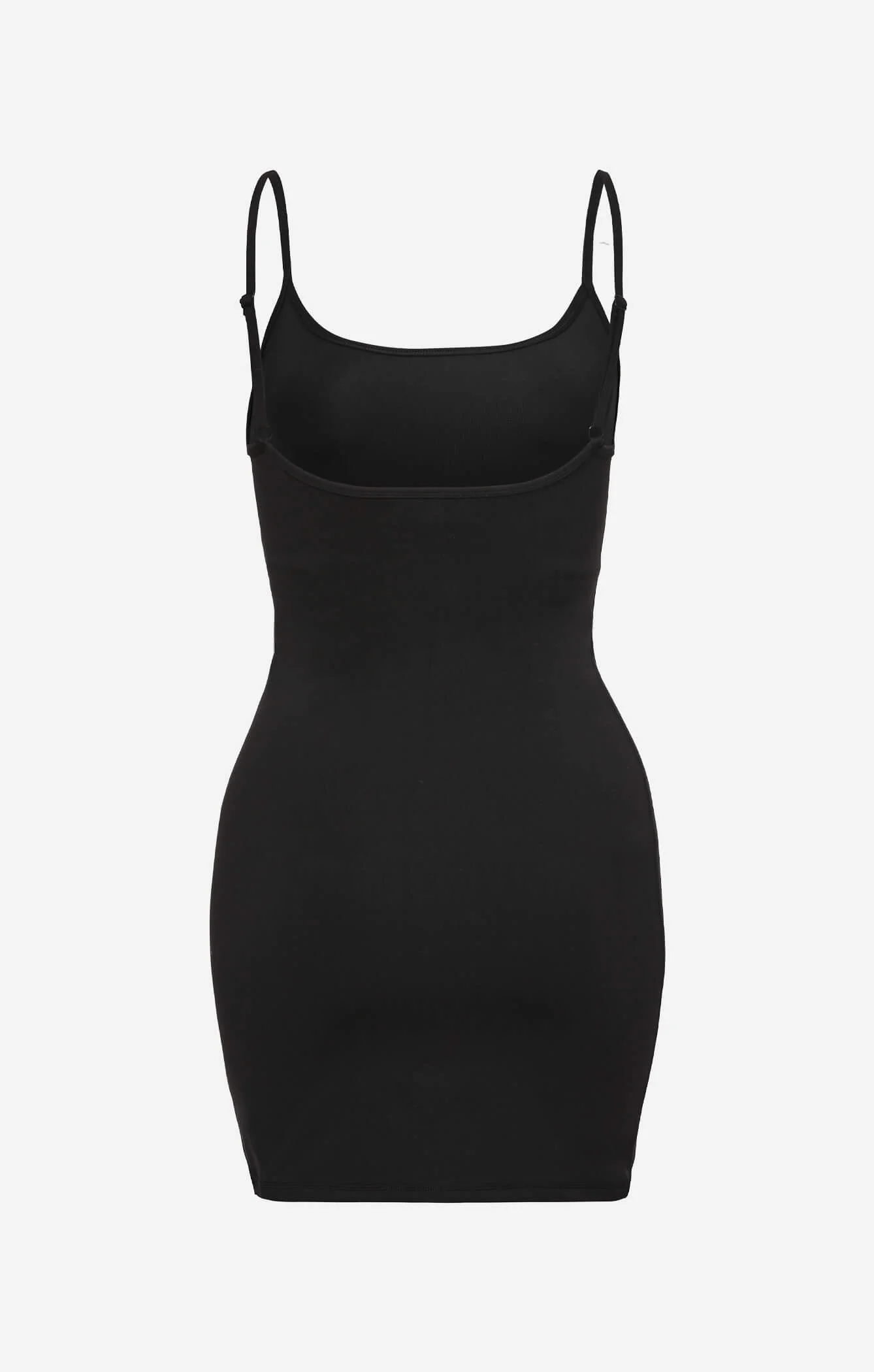THE SCULPT™ SLIP DRESS - BUTTER BLACK - Image 8