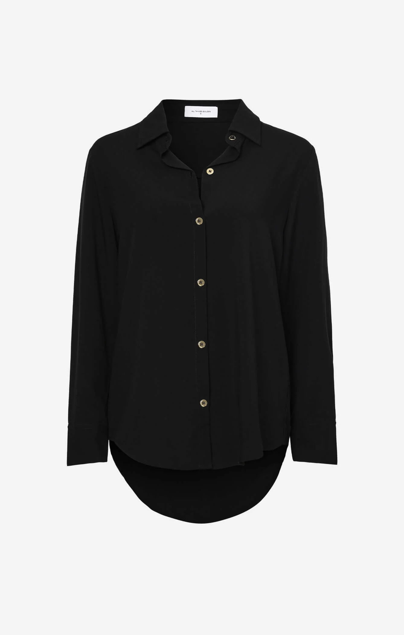 THE SIGNATURE SHIRT - BLACK - Image 9