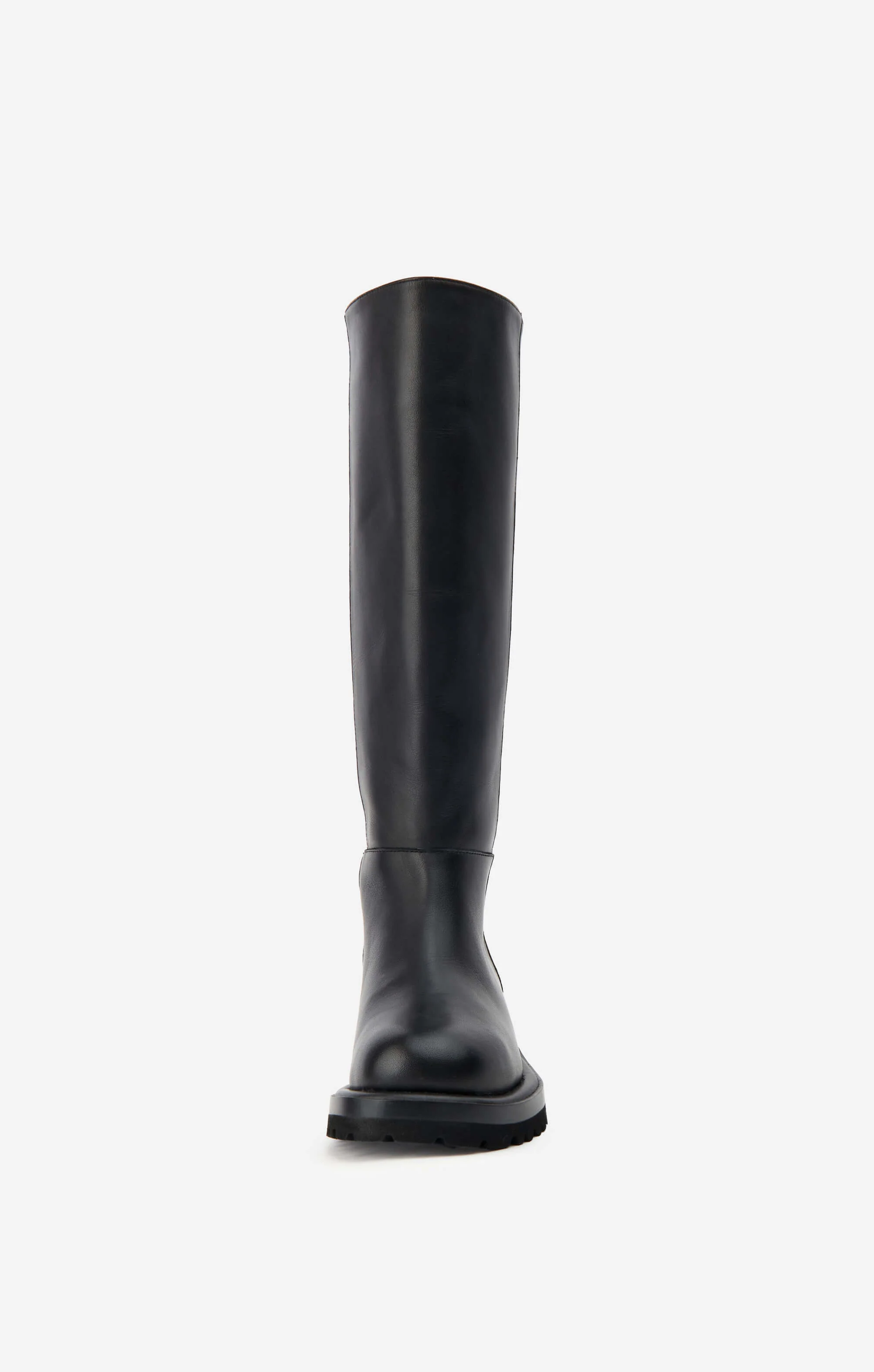 THE SILVIE BOOT - BLACK LEATHER - Image 2