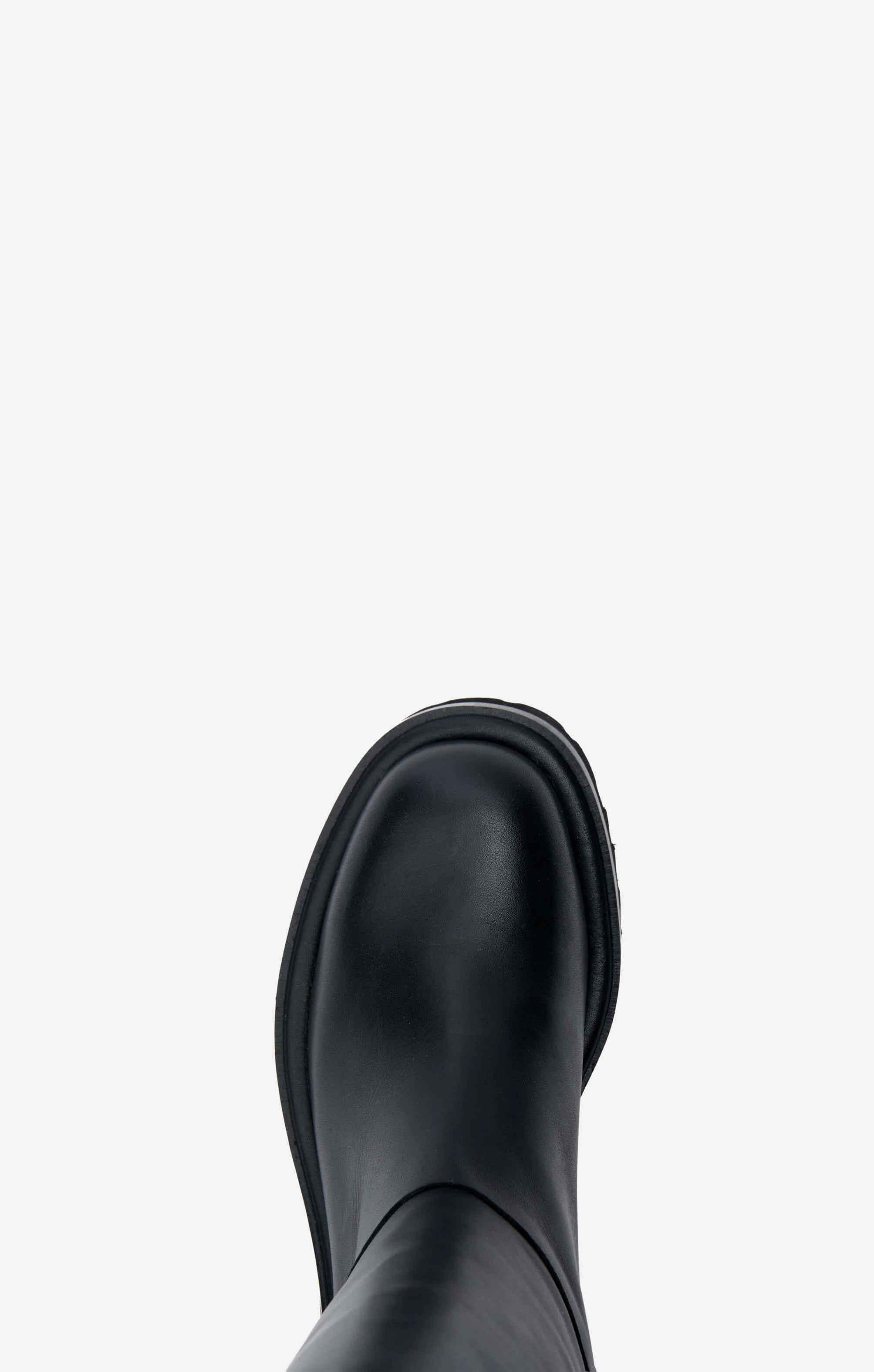 THE SILVIE BOOT - BLACK LEATHER - Image 4