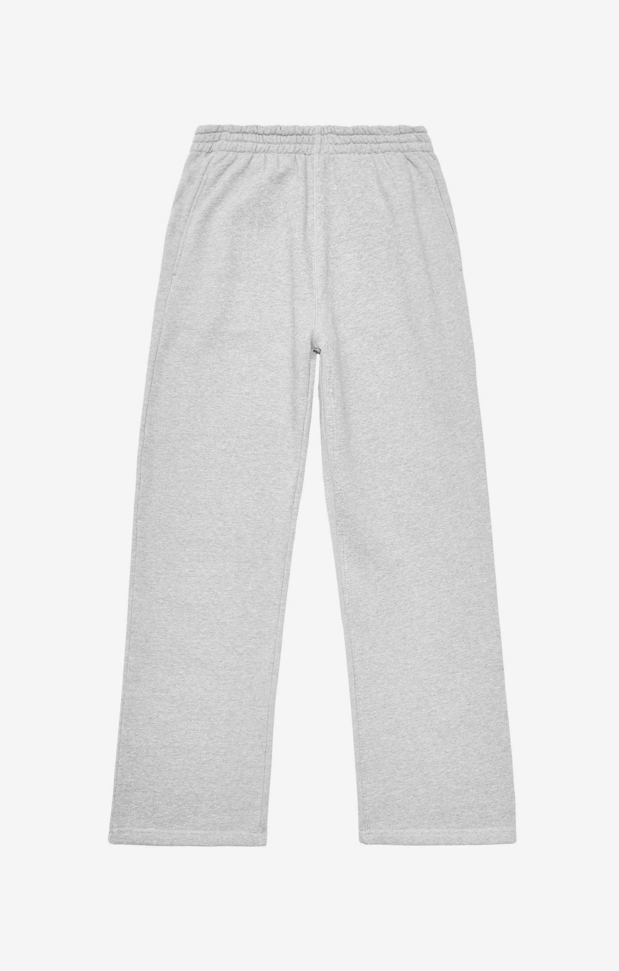 THE SWEAT™ WIDE LEG TRACK PANT - HEATHER GREY - Image 7