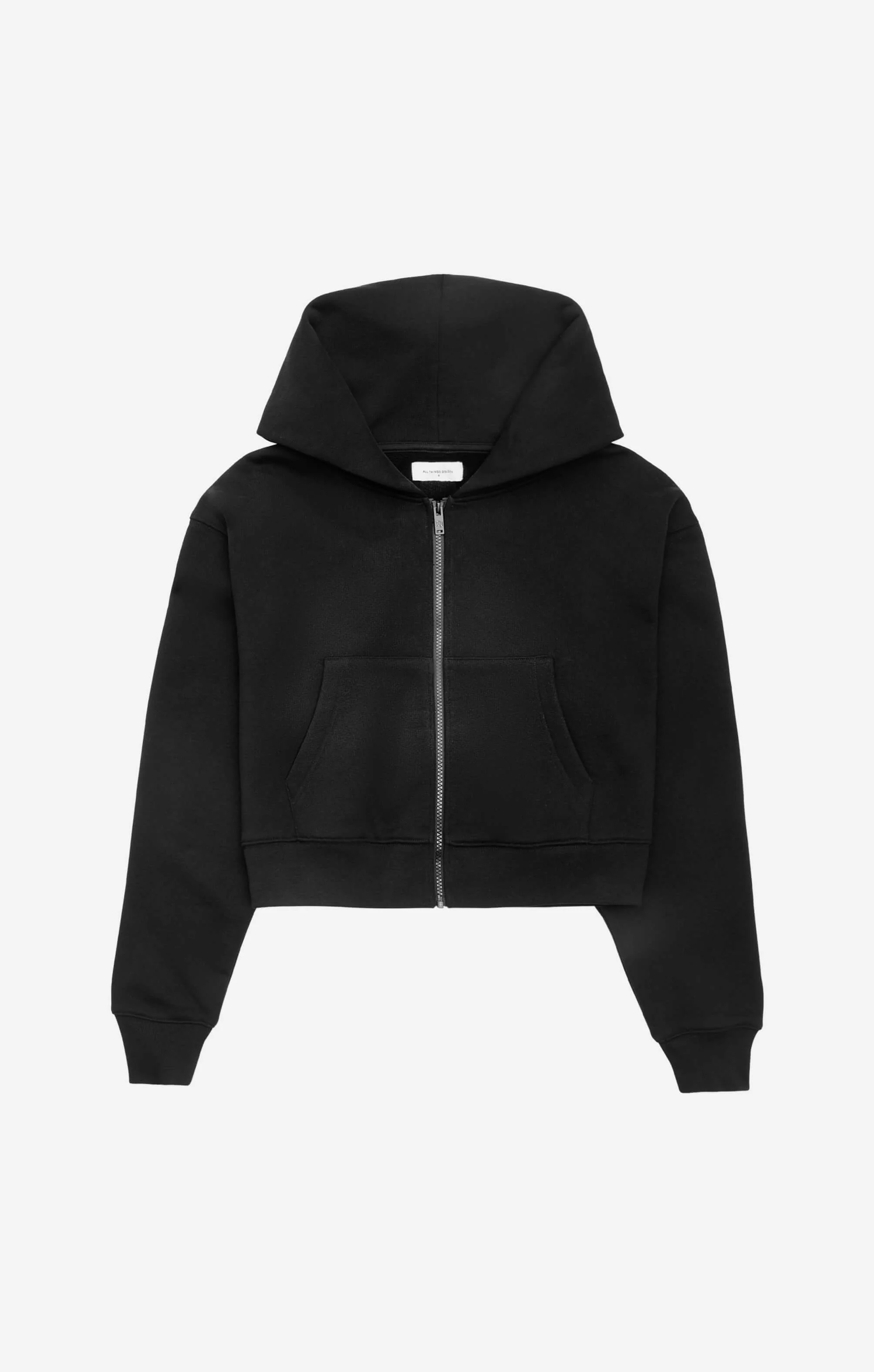 THE SWEAT™ ZIP UP HOODIE - BLACK - Image 11