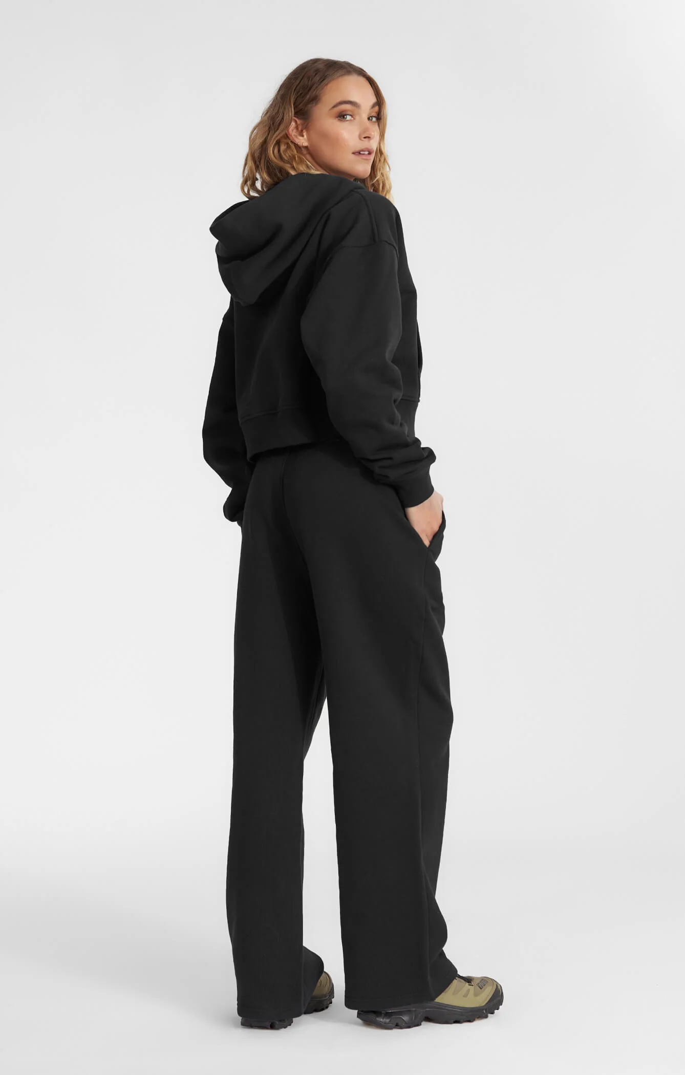 THE SWEAT™ ZIP UP HOODIE - BLACK - Image 7
