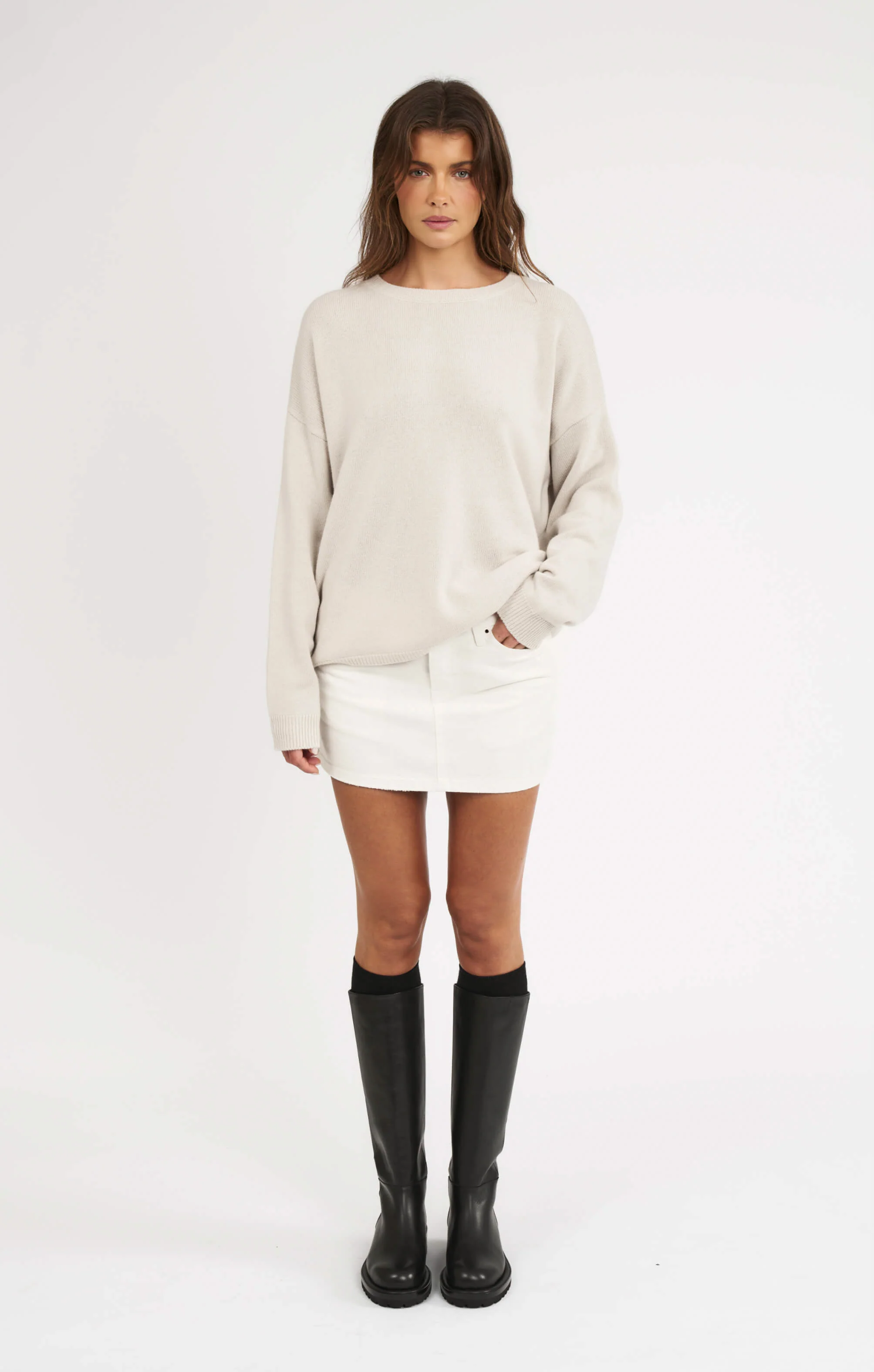 THE UNIVERSAL KNIT 2.0 - BONE - Image 2