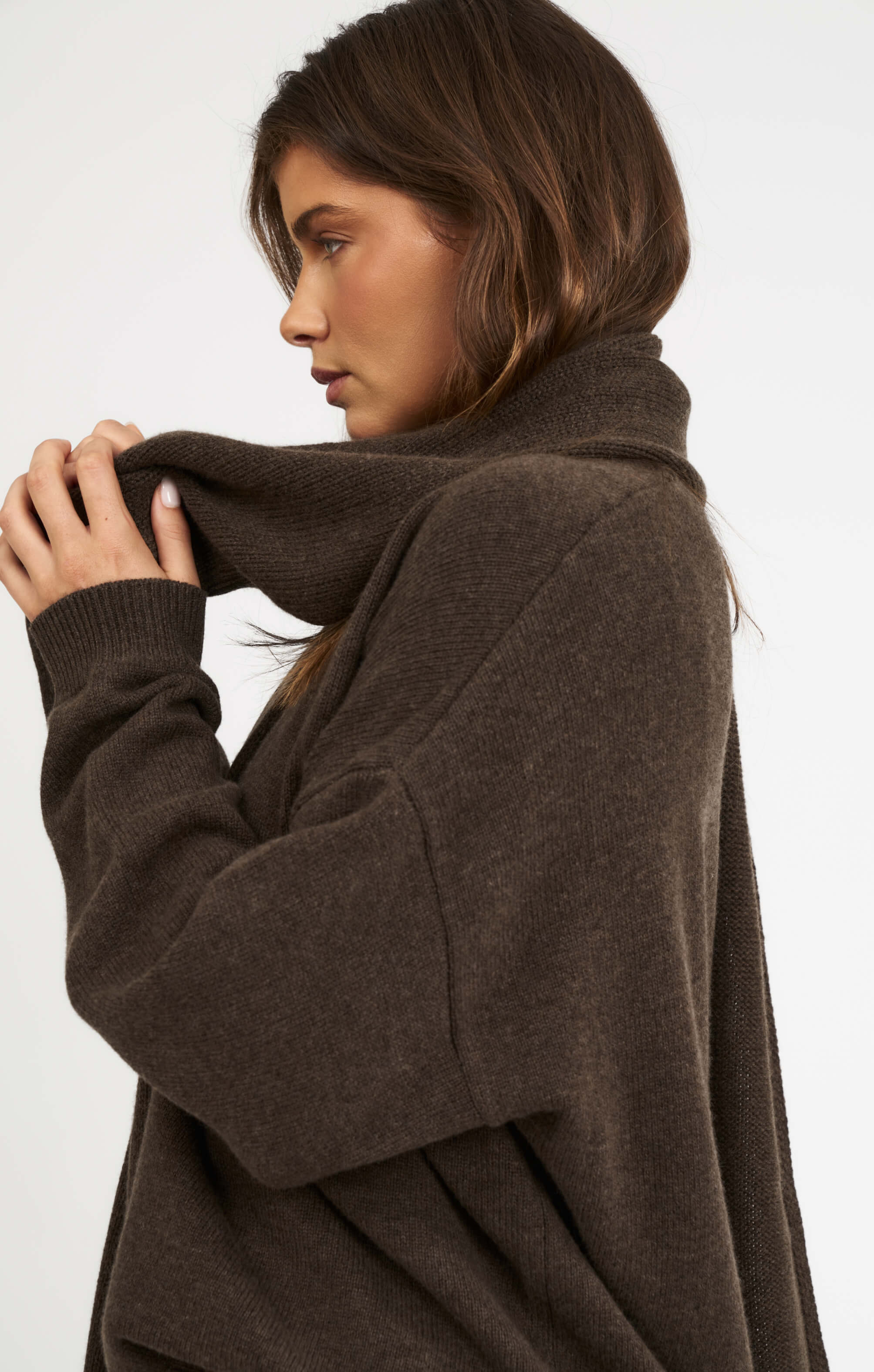 THE UNIVERSAL KNIT 2.0 - ESPRESSO MARLE - Image 3