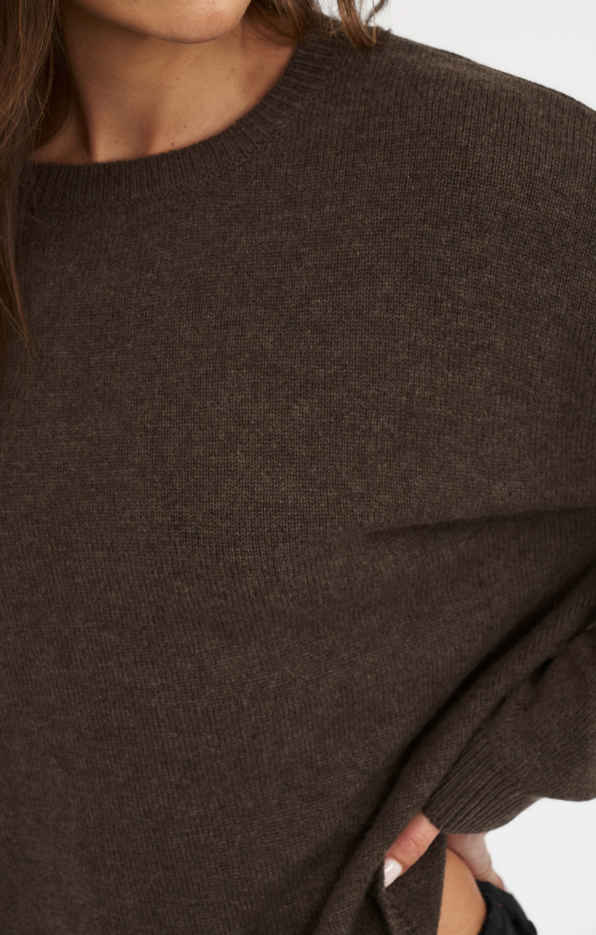 THE UNIVERSAL KNIT 2.0 - ESPRESSO MARLE - Image 5