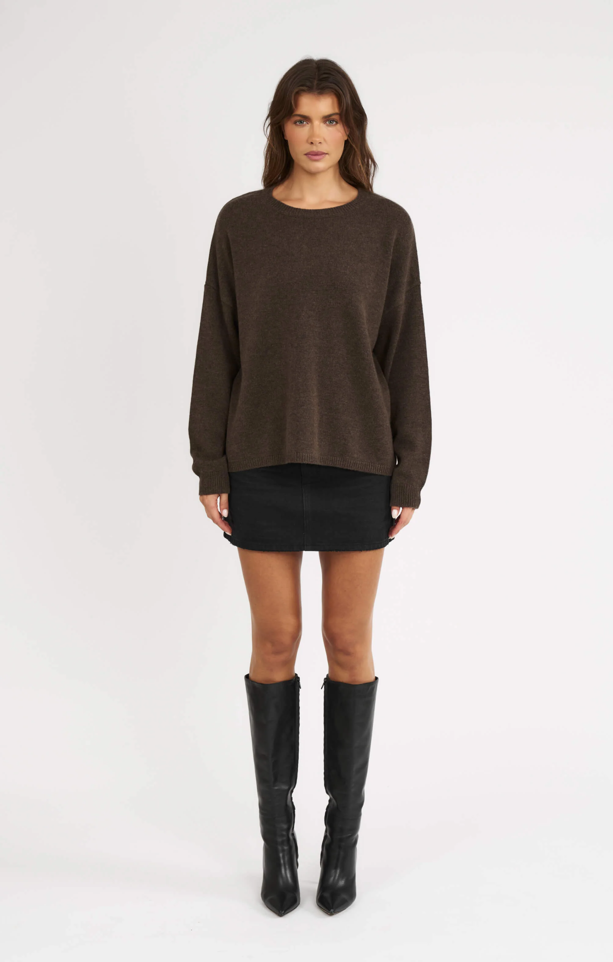 THE UNIVERSAL KNIT 2.0 - ESPRESSO MARLE - Image 6