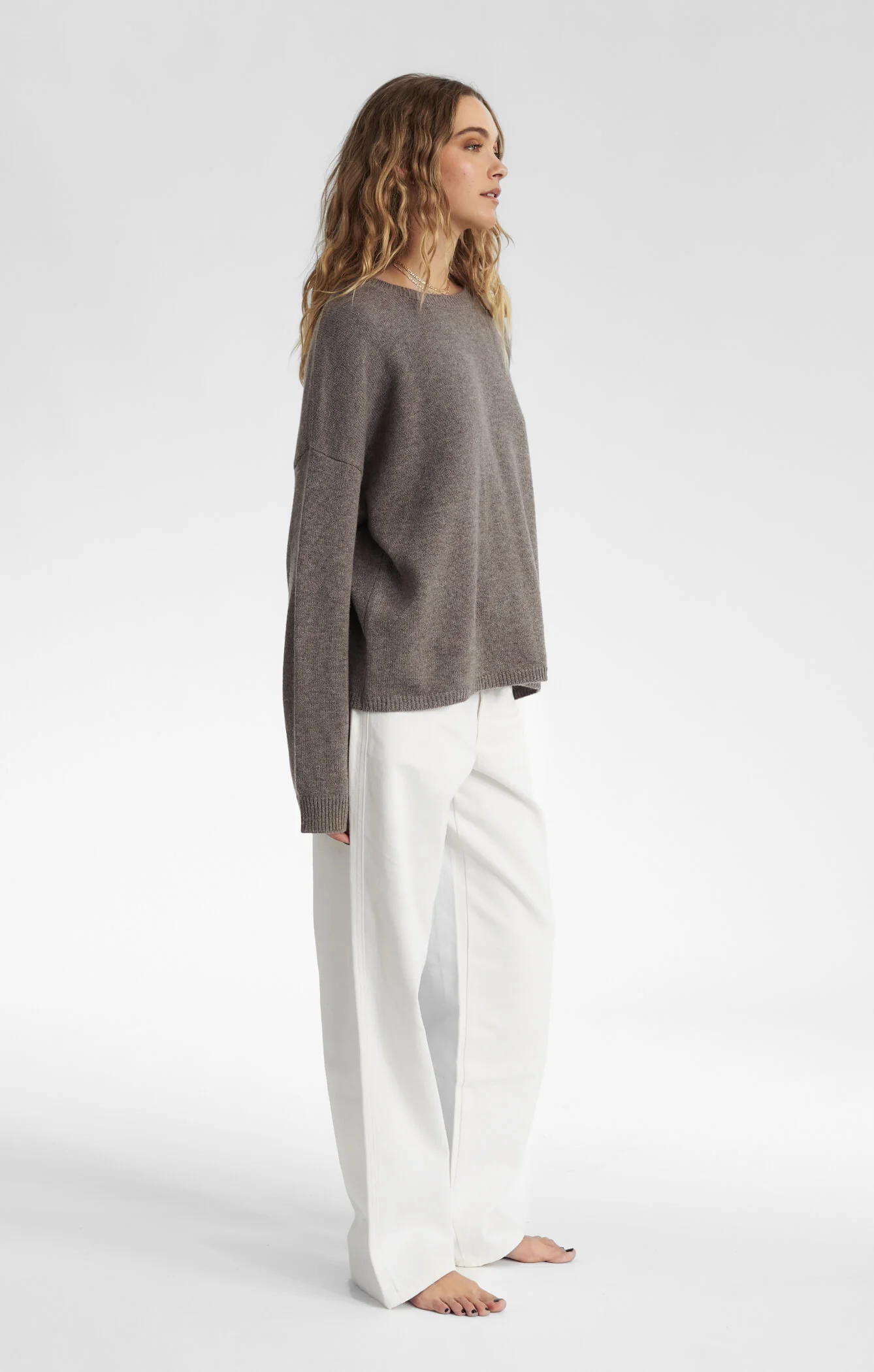 THE UNIVERSAL KNIT 2.0 - NEUTRAL MARLE - Image 4