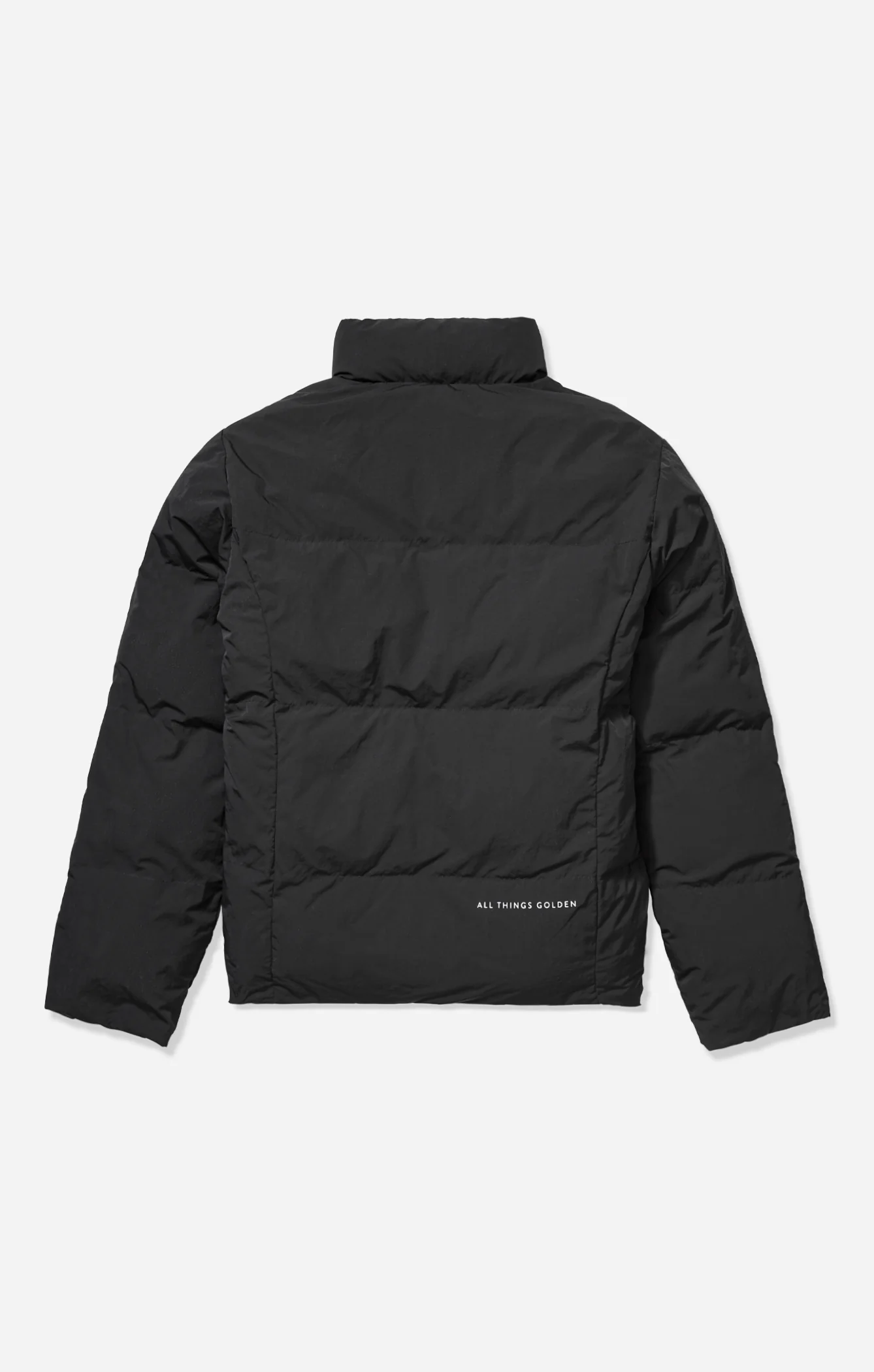 THE VEGAN PUFF™ REVERSIBLE JACKET - PATENT/BLACK - Image 8