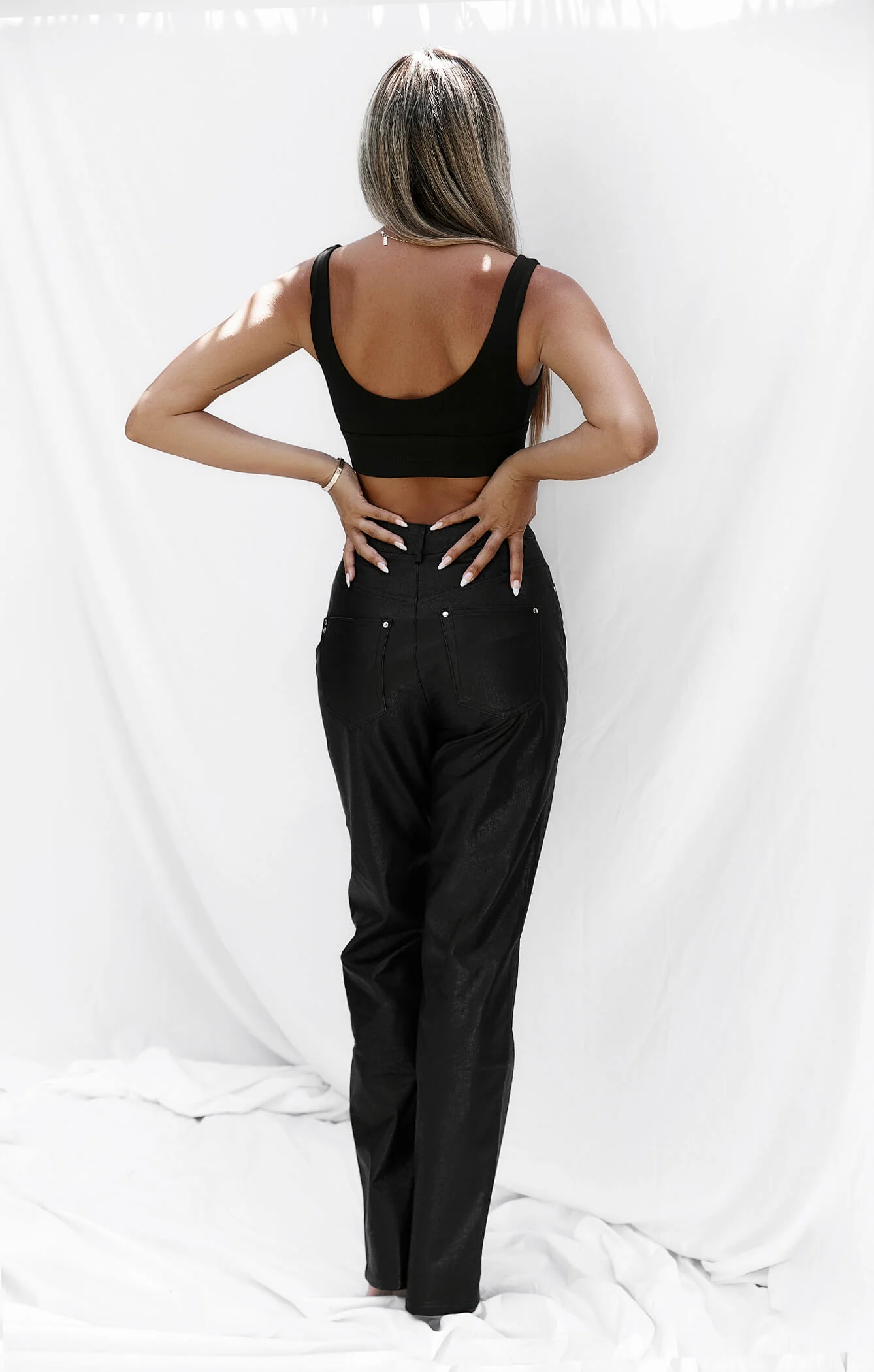 THE PEBBLED™ STRAIGHT LEG PANT - Image 4