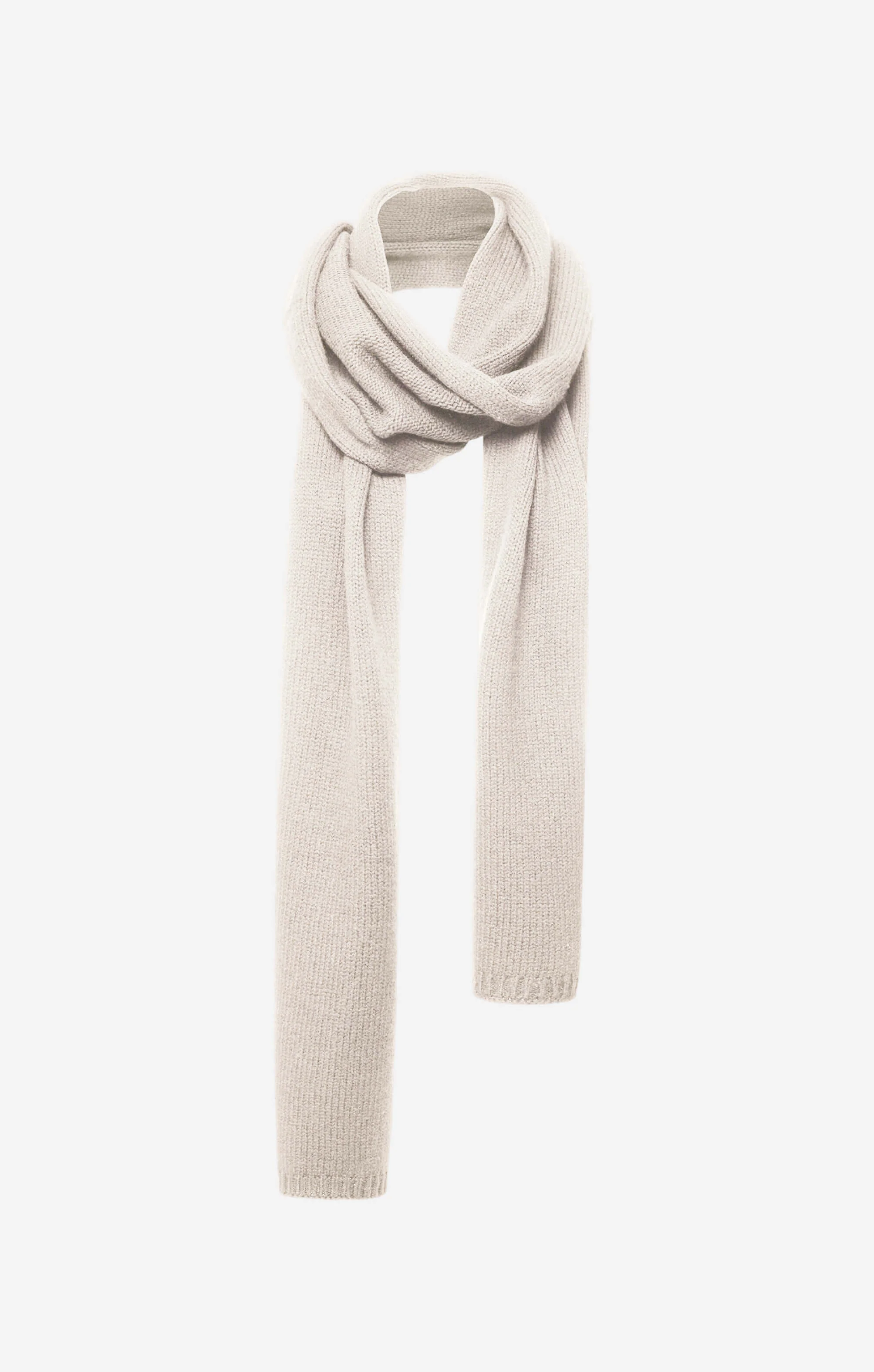 THE WRAP AROUND SCARF - BONE