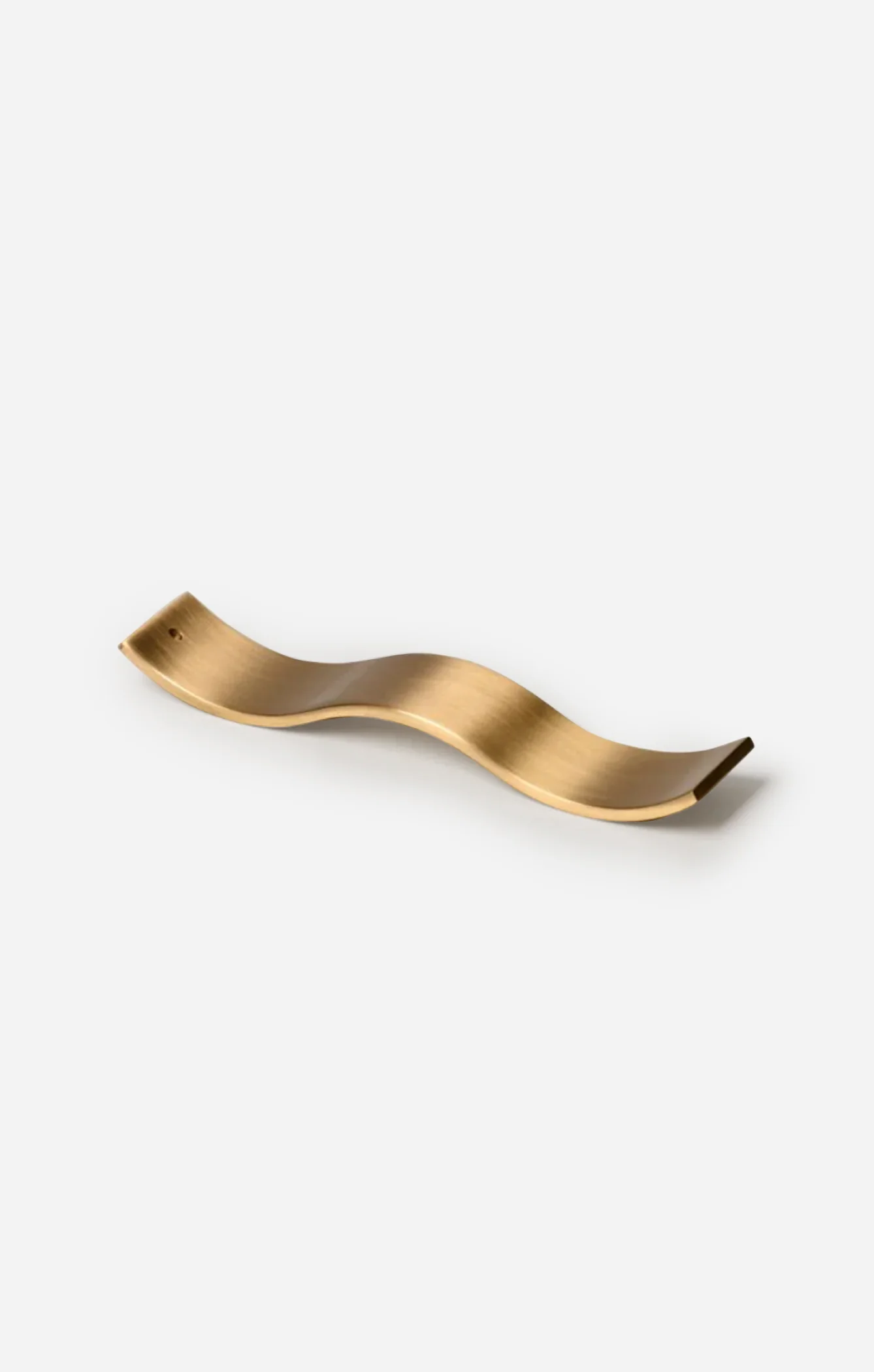WAVE INCENSE HOLDER - BRASS - Image 2